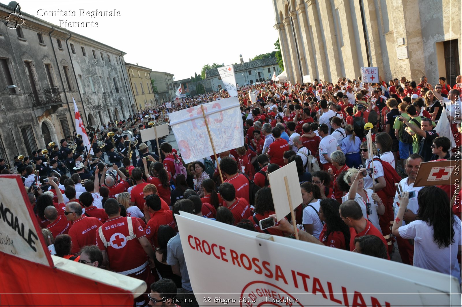 Solferino - 22 Giugno 2013 - Fiaccolata - Croce Rossa Italiana - Comitato Regionale del Piemonte