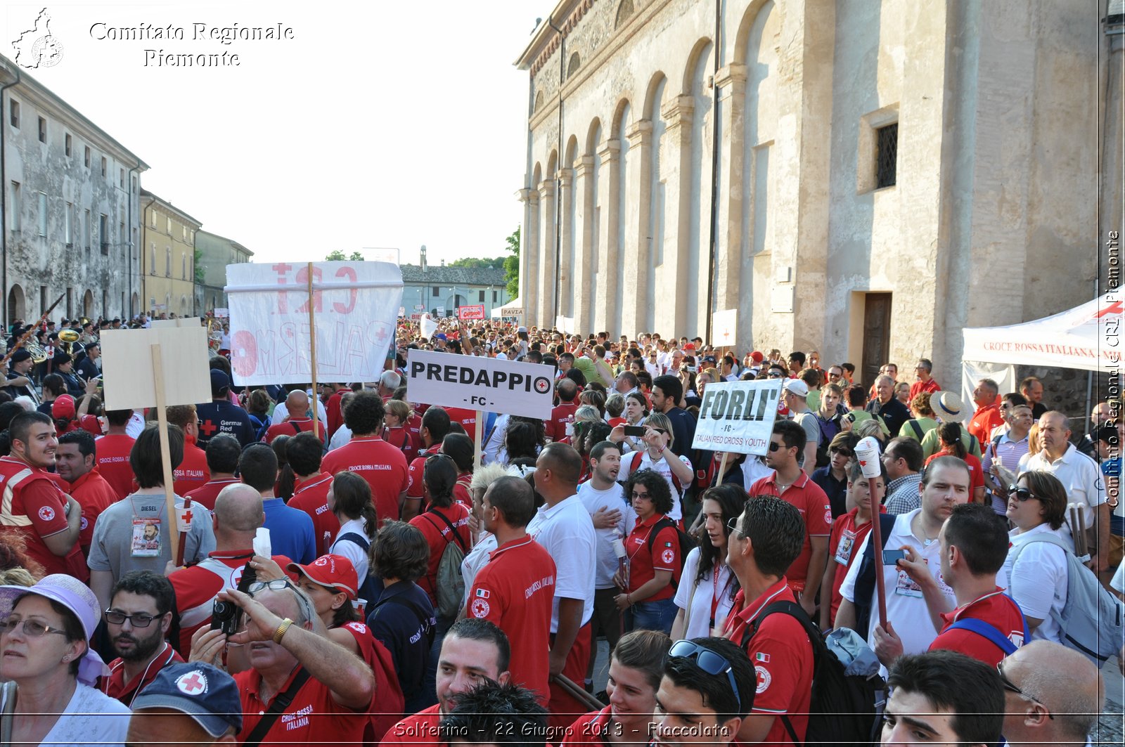 Solferino - 22 Giugno 2013 - Fiaccolata - Croce Rossa Italiana - Comitato Regionale del Piemonte