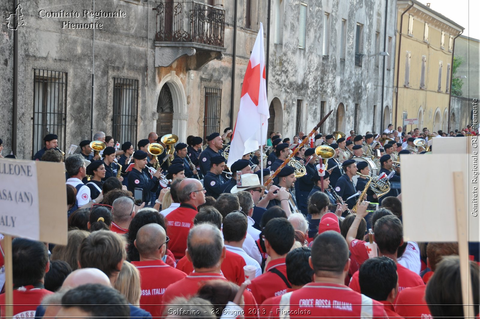 Solferino - 22 Giugno 2013 - Fiaccolata - Croce Rossa Italiana - Comitato Regionale del Piemonte