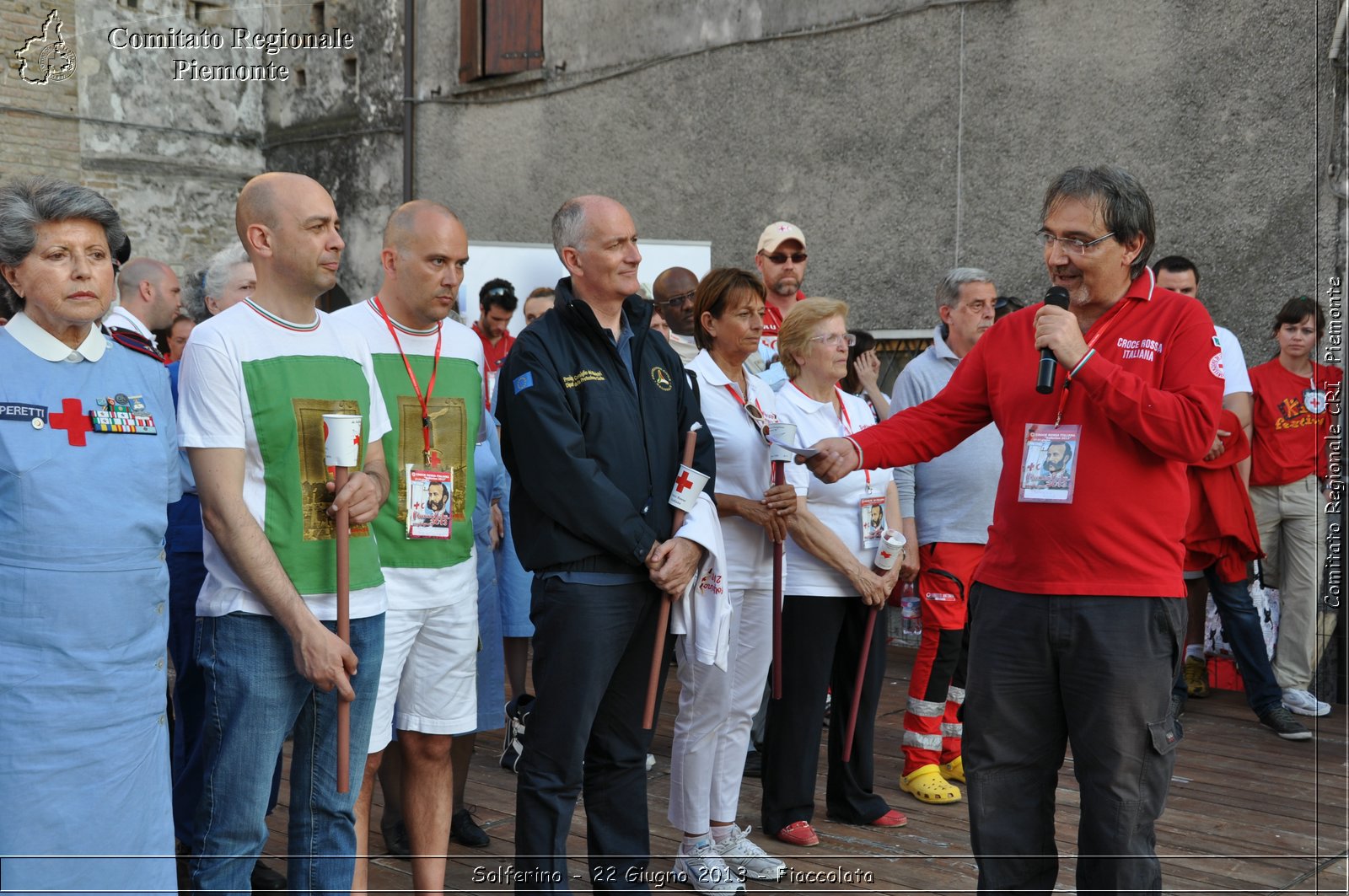 Solferino - 22 Giugno 2013 - Fiaccolata - Croce Rossa Italiana - Comitato Regionale del Piemonte