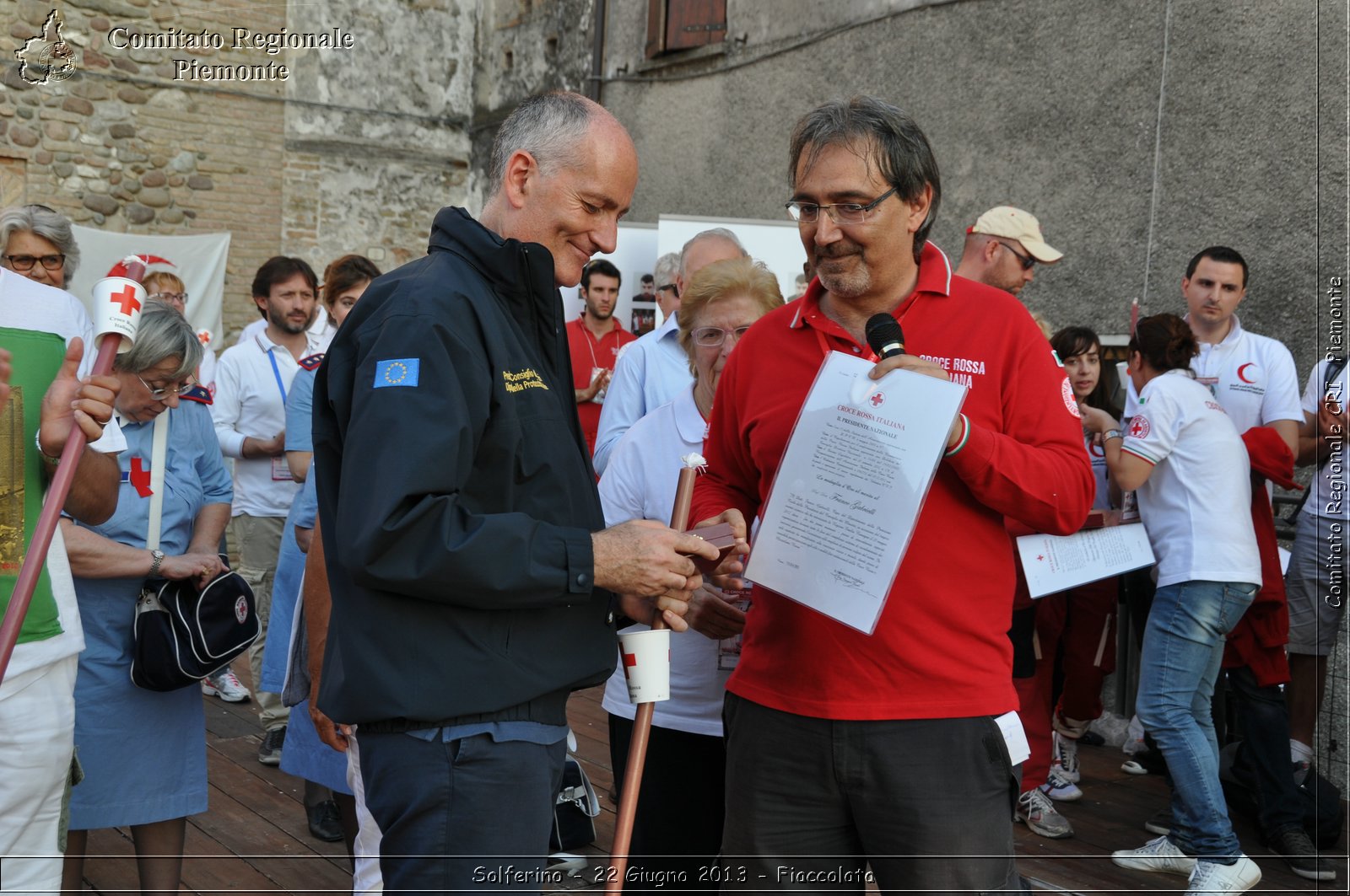 Solferino - 22 Giugno 2013 - Fiaccolata - Croce Rossa Italiana - Comitato Regionale del Piemonte