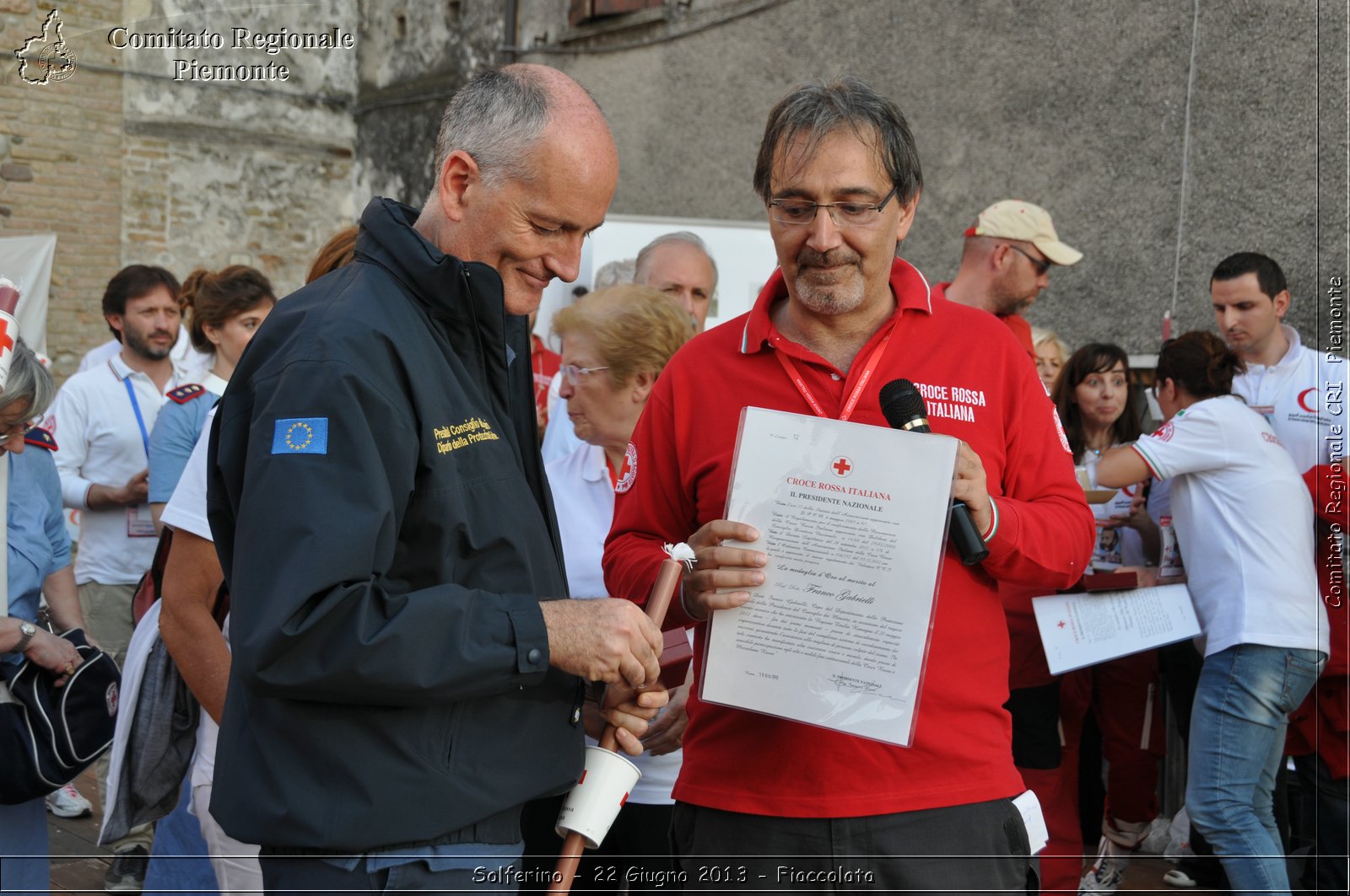 Solferino - 22 Giugno 2013 - Fiaccolata - Croce Rossa Italiana - Comitato Regionale del Piemonte