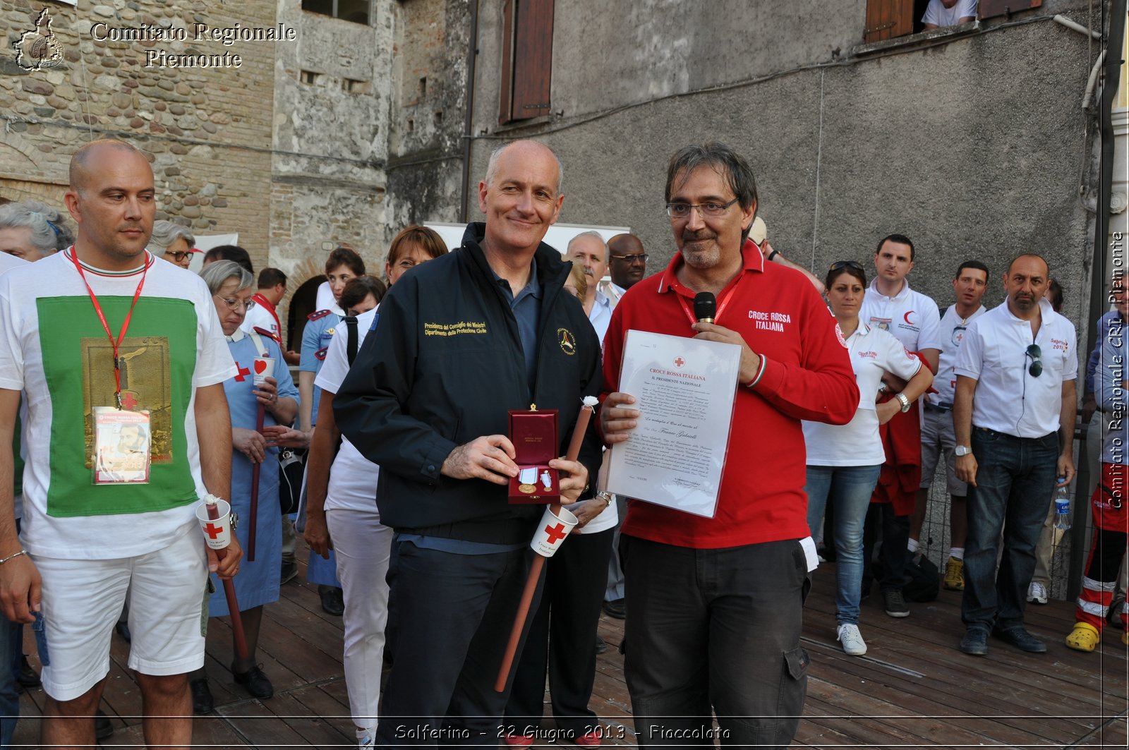 Solferino - 22 Giugno 2013 - Fiaccolata - Croce Rossa Italiana - Comitato Regionale del Piemonte