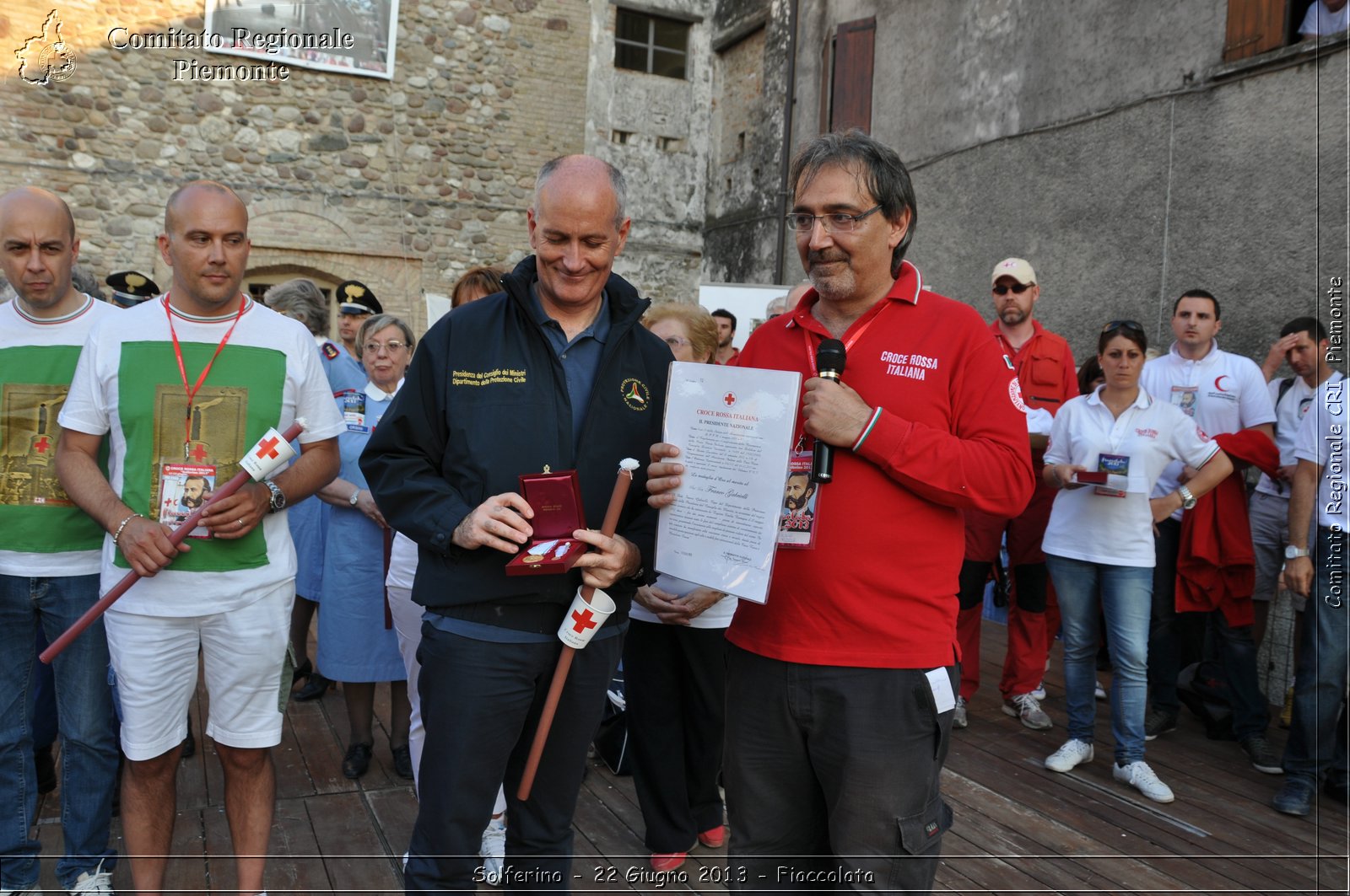 Solferino - 22 Giugno 2013 - Fiaccolata - Croce Rossa Italiana - Comitato Regionale del Piemonte