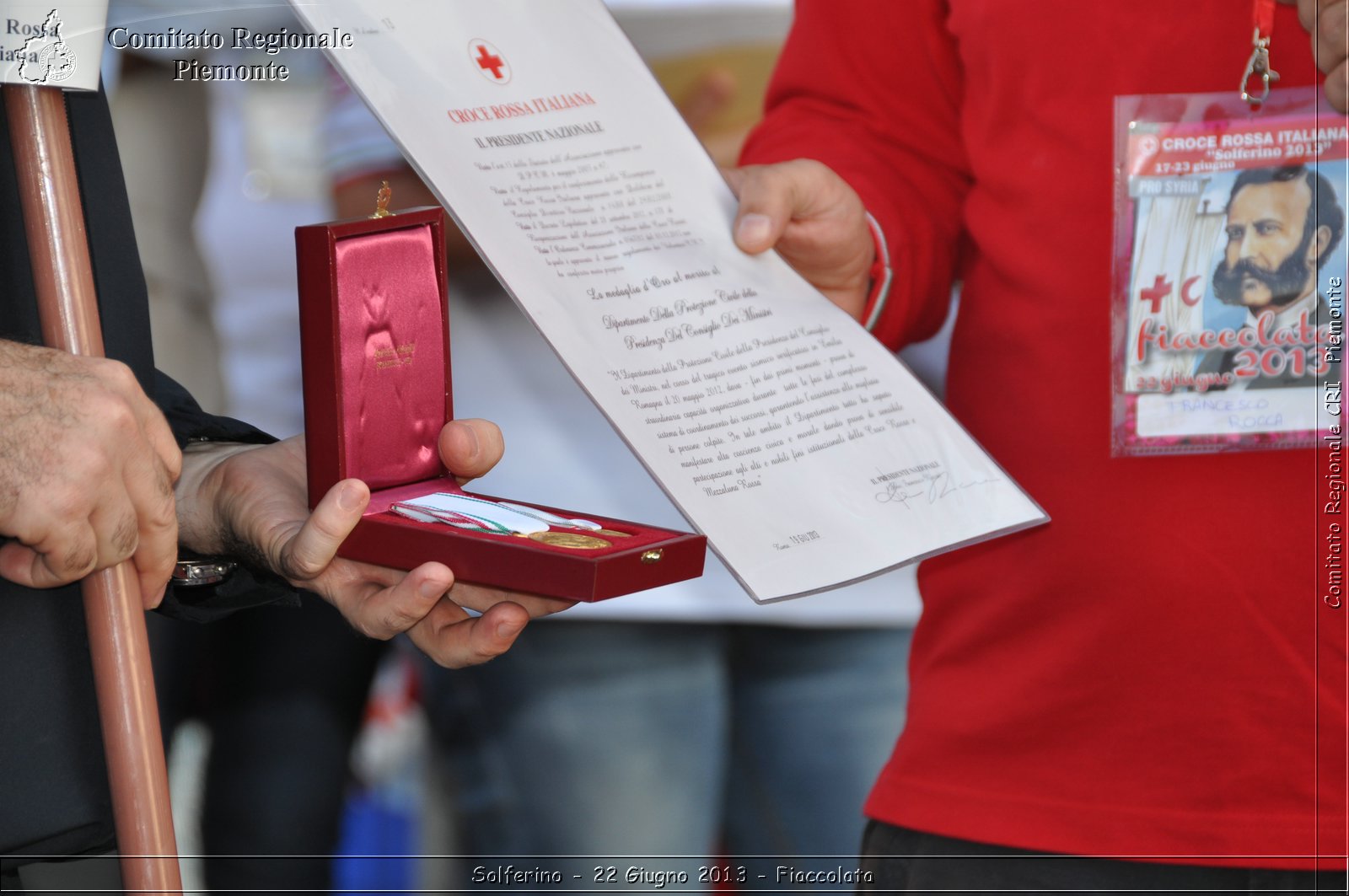 Solferino - 22 Giugno 2013 - Fiaccolata - Croce Rossa Italiana - Comitato Regionale del Piemonte