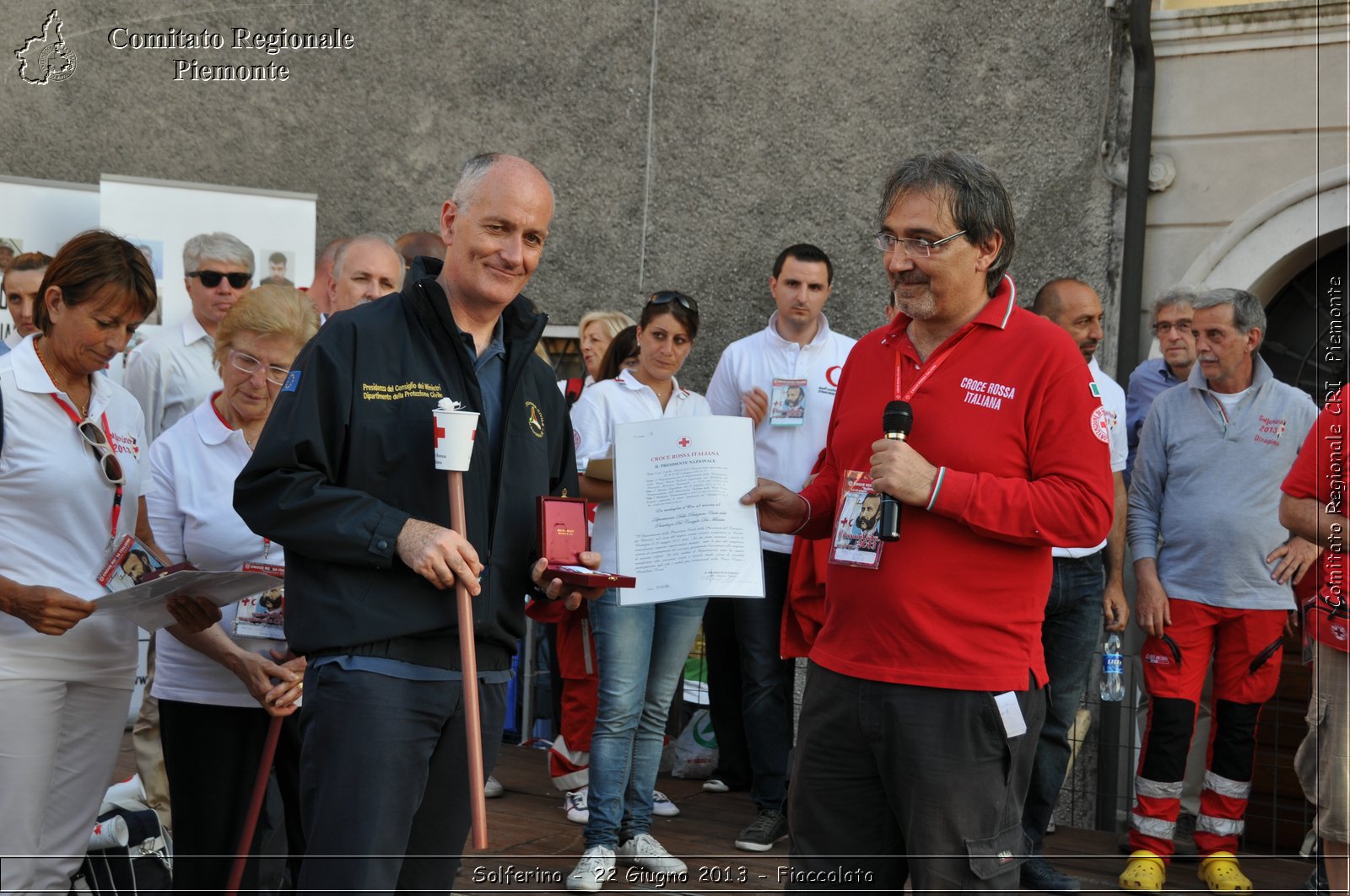 Solferino - 22 Giugno 2013 - Fiaccolata - Croce Rossa Italiana - Comitato Regionale del Piemonte