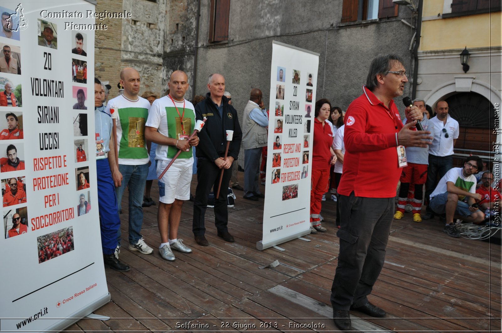 Solferino - 22 Giugno 2013 - Fiaccolata - Croce Rossa Italiana - Comitato Regionale del Piemonte