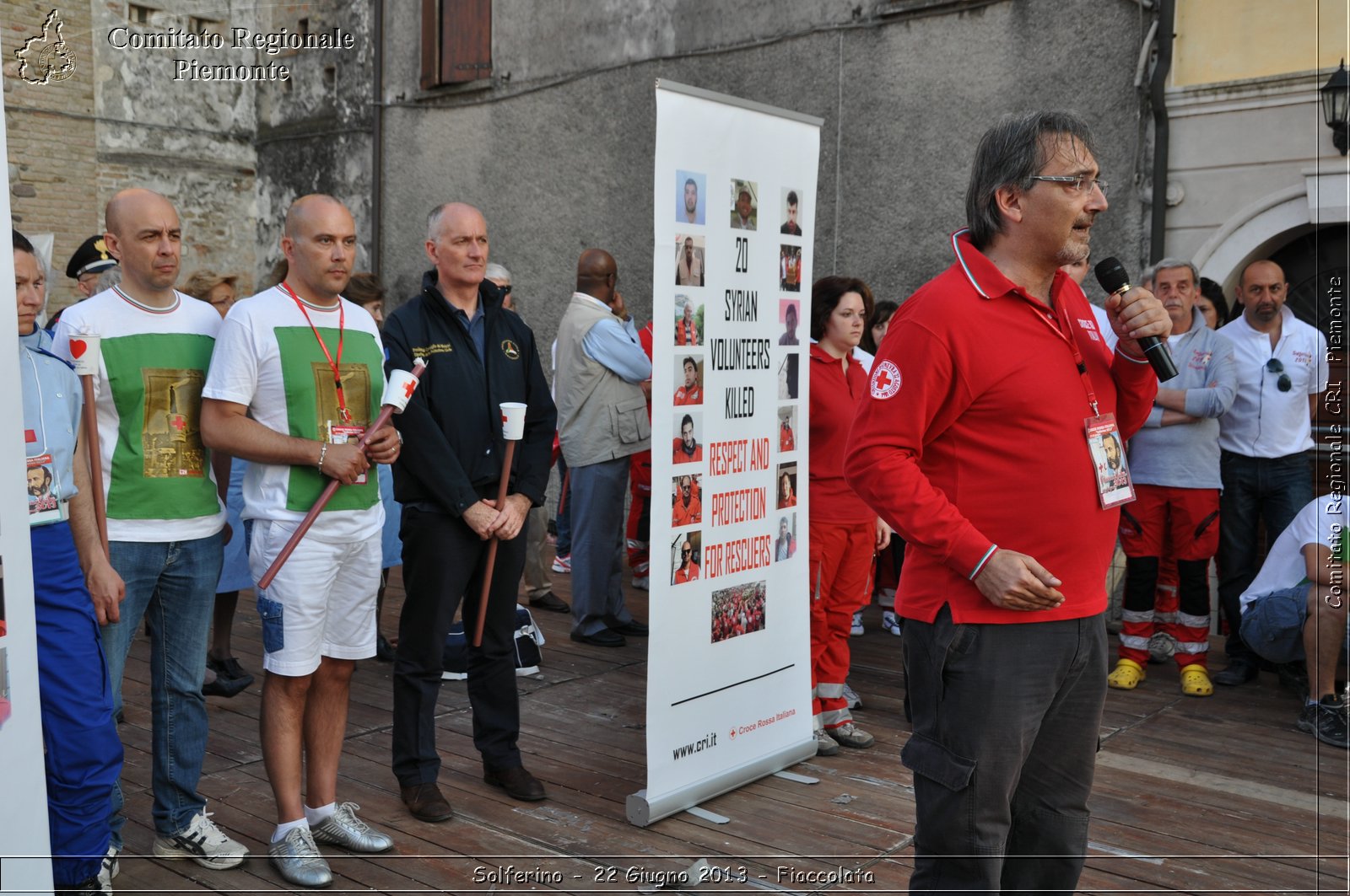 Solferino - 22 Giugno 2013 - Fiaccolata - Croce Rossa Italiana - Comitato Regionale del Piemonte