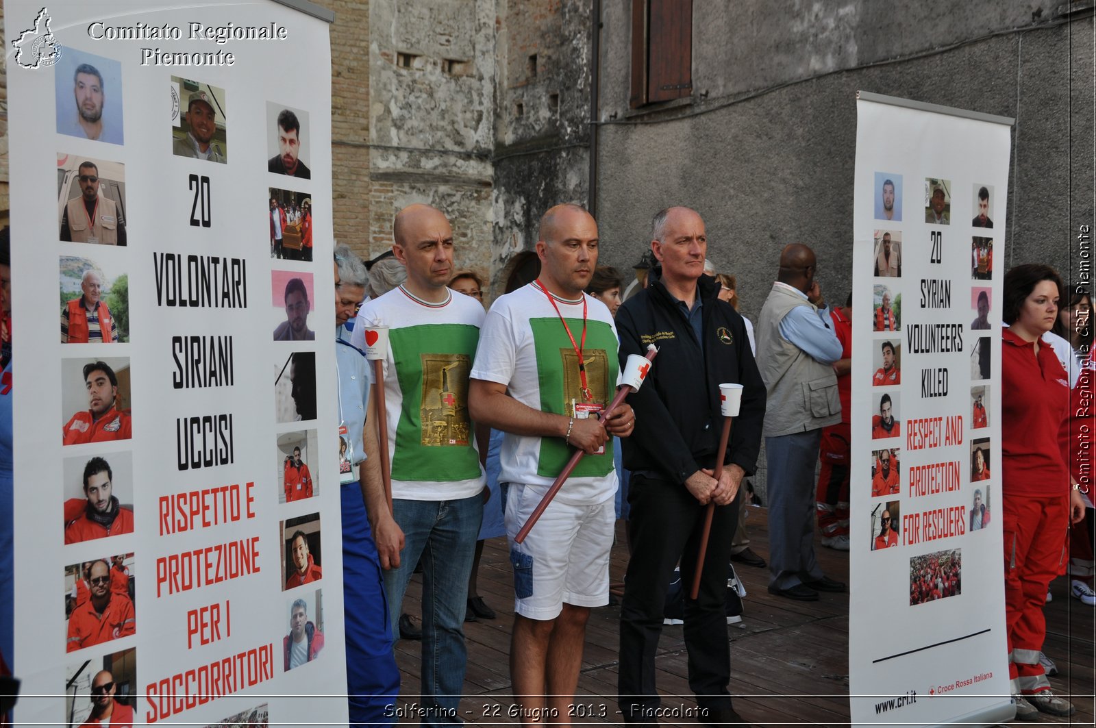 Solferino - 22 Giugno 2013 - Fiaccolata - Croce Rossa Italiana - Comitato Regionale del Piemonte