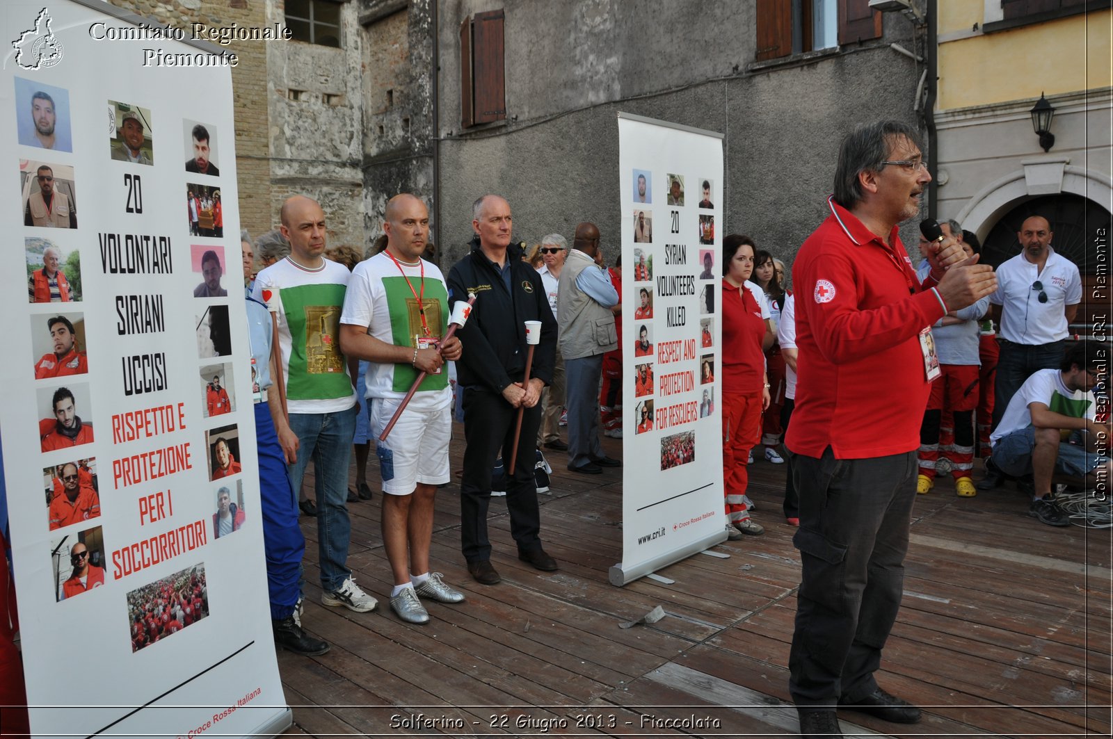 Solferino - 22 Giugno 2013 - Fiaccolata - Croce Rossa Italiana - Comitato Regionale del Piemonte