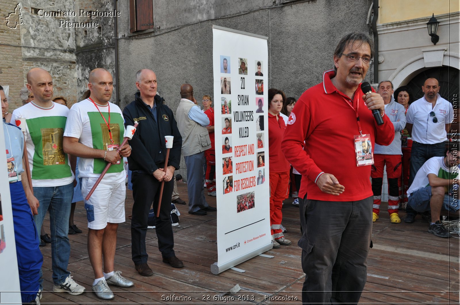 Solferino - 22 Giugno 2013 - Fiaccolata - Croce Rossa Italiana - Comitato Regionale del Piemonte