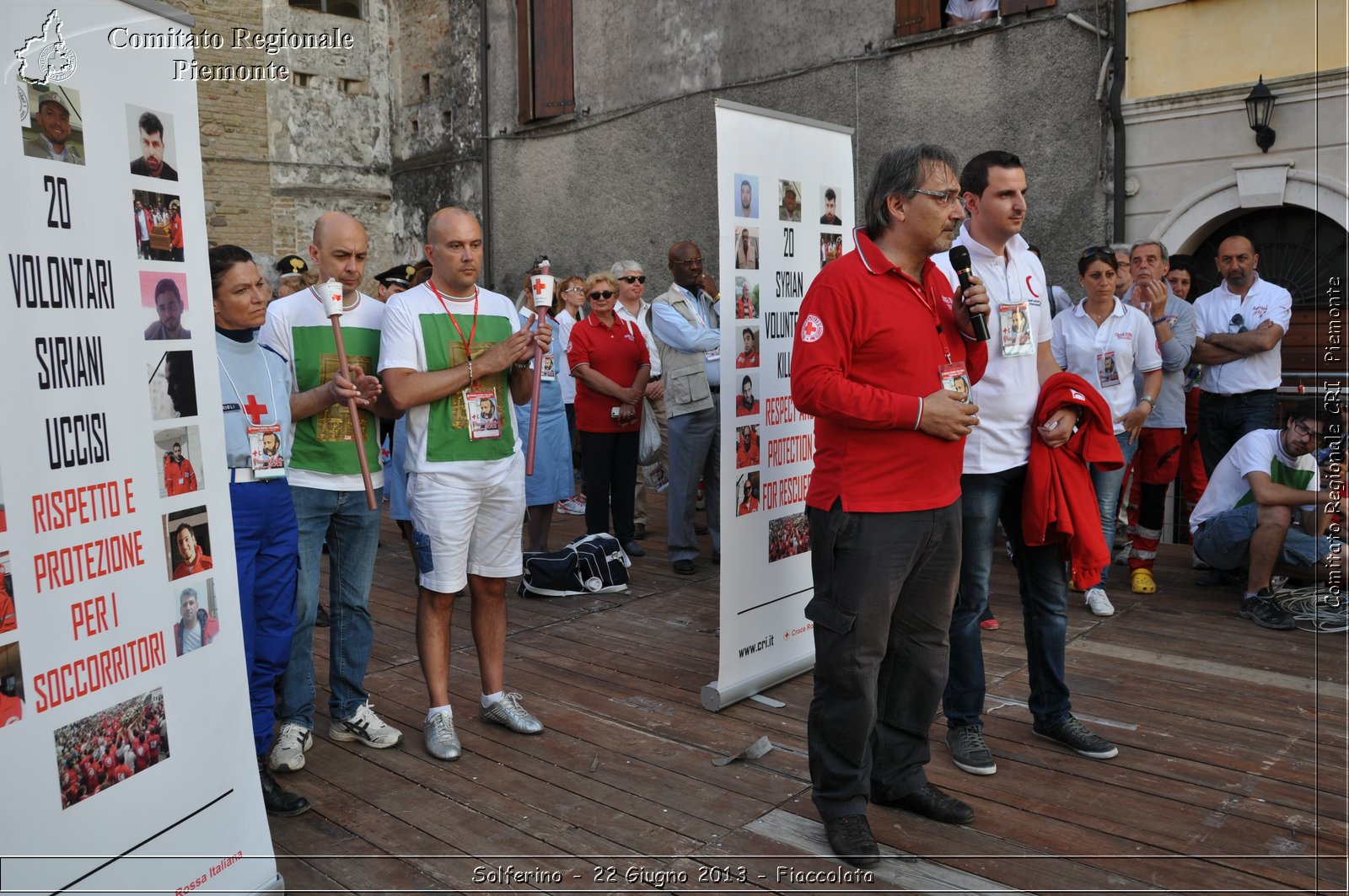 Solferino - 22 Giugno 2013 - Fiaccolata - Croce Rossa Italiana - Comitato Regionale del Piemonte