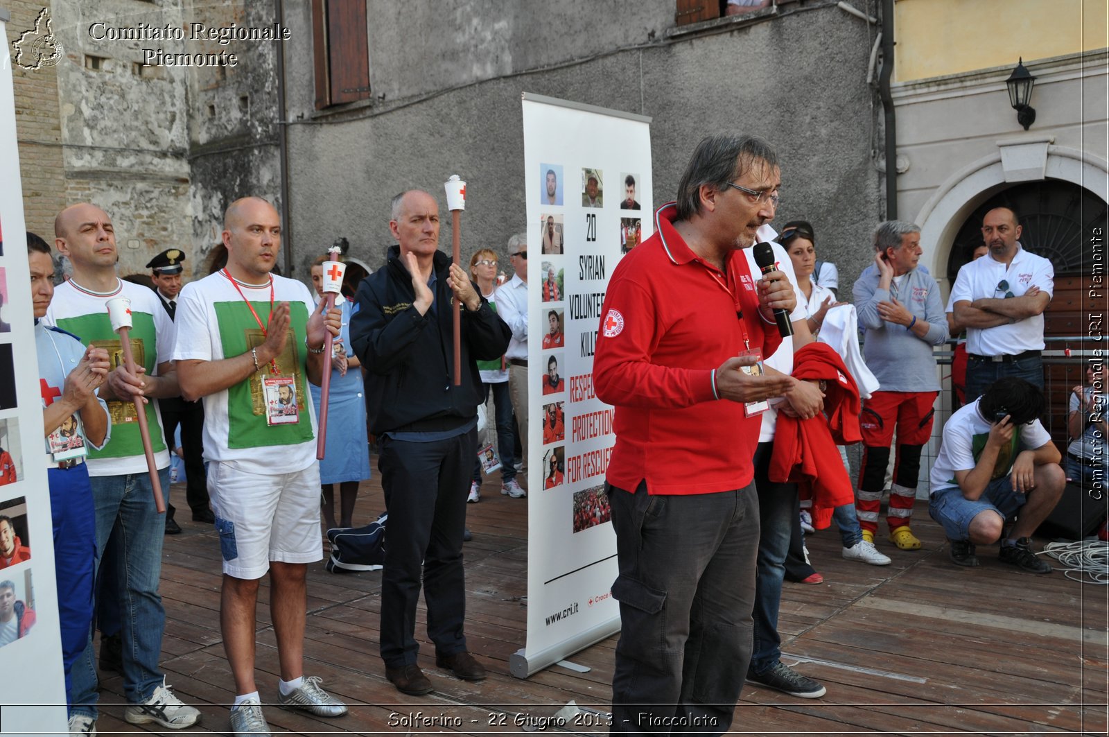 Solferino - 22 Giugno 2013 - Fiaccolata - Croce Rossa Italiana - Comitato Regionale del Piemonte