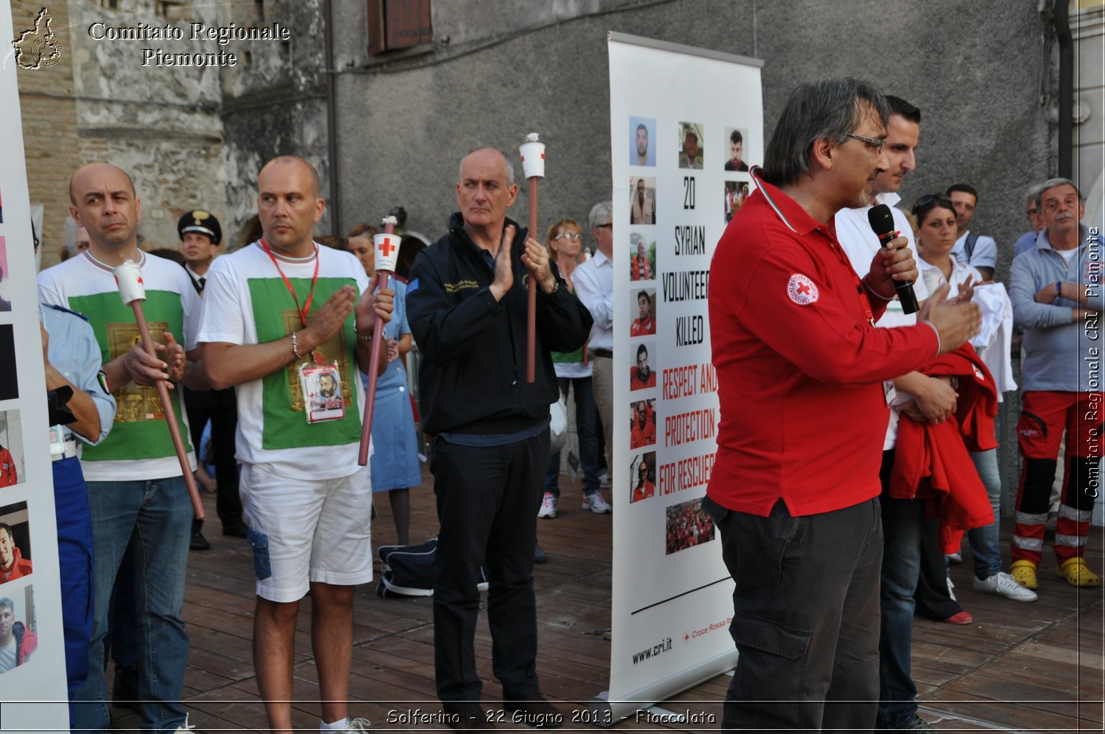 Solferino - 22 Giugno 2013 - Fiaccolata - Croce Rossa Italiana - Comitato Regionale del Piemonte