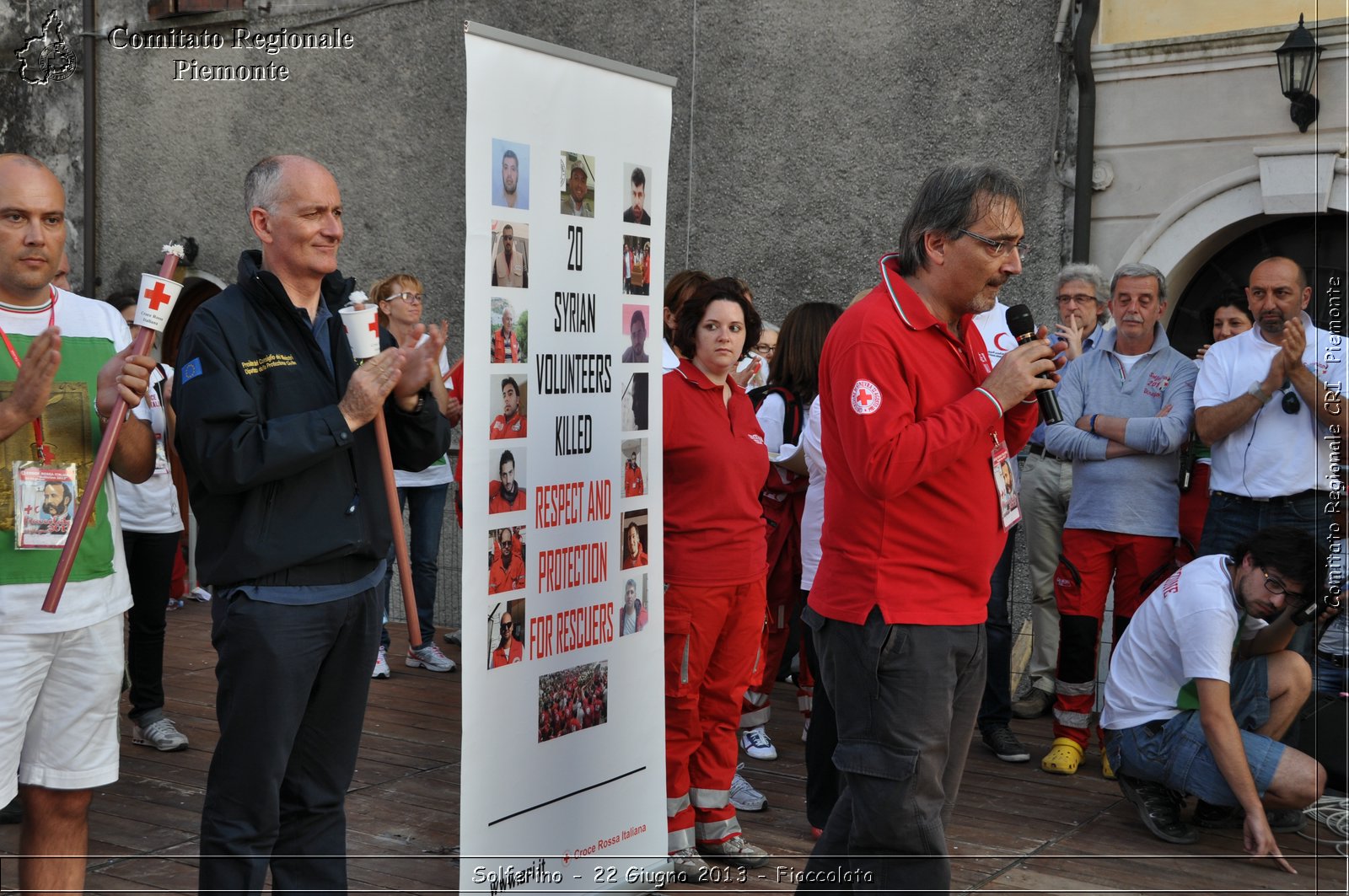 Solferino - 22 Giugno 2013 - Fiaccolata - Croce Rossa Italiana - Comitato Regionale del Piemonte