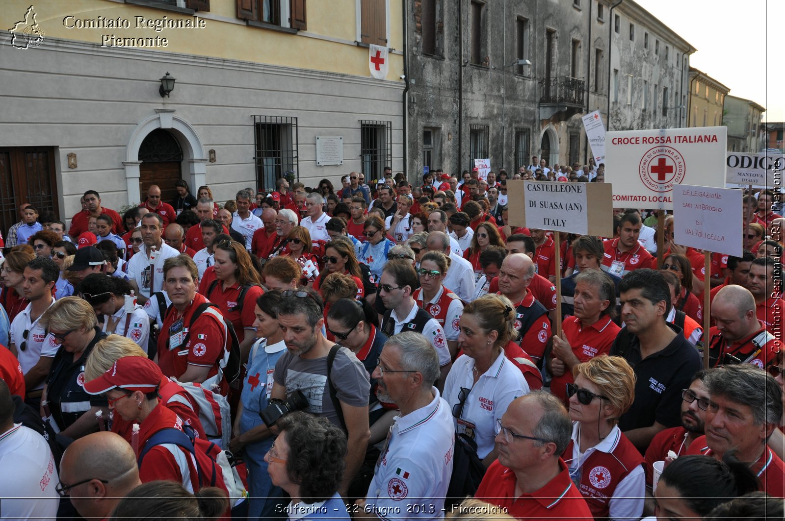 Solferino - 22 Giugno 2013 - Fiaccolata - Croce Rossa Italiana - Comitato Regionale del Piemonte