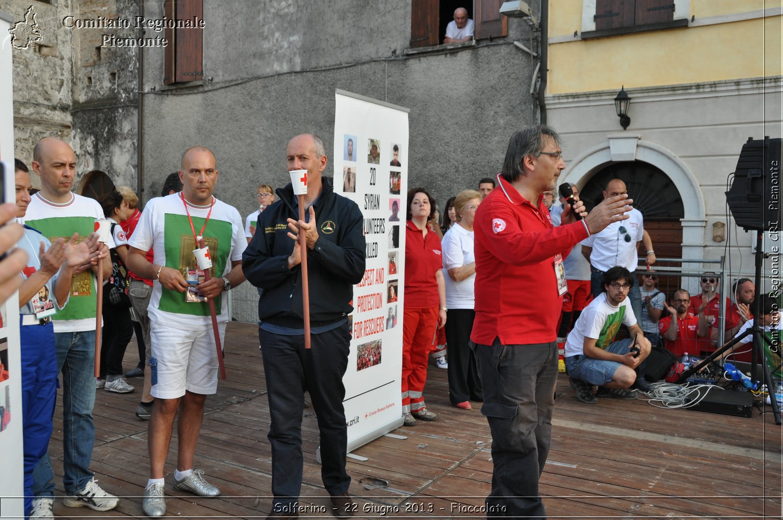 Solferino - 22 Giugno 2013 - Fiaccolata - Croce Rossa Italiana - Comitato Regionale del Piemonte