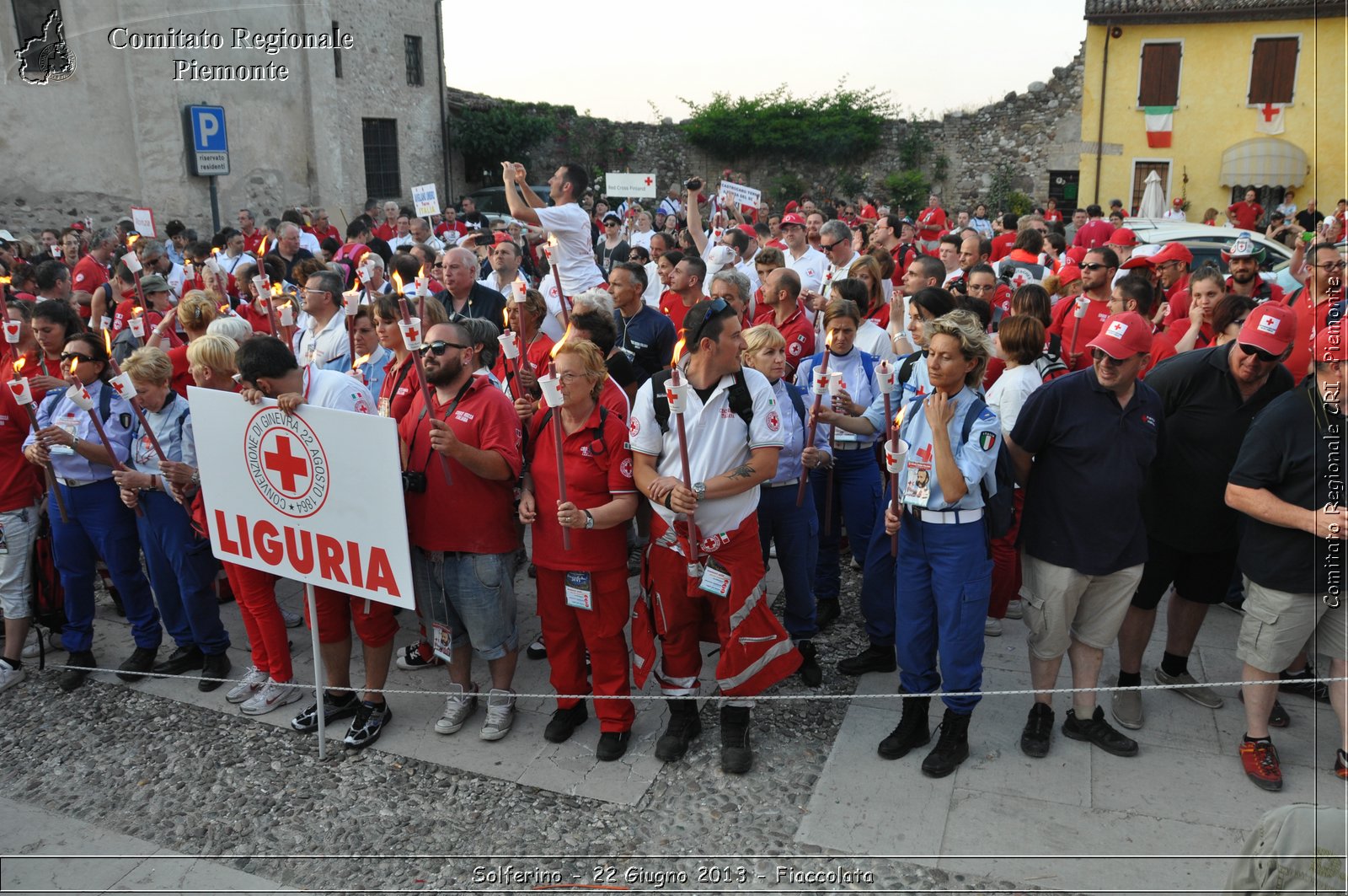 Solferino - 22 Giugno 2013 - Fiaccolata - Croce Rossa Italiana - Comitato Regionale del Piemonte