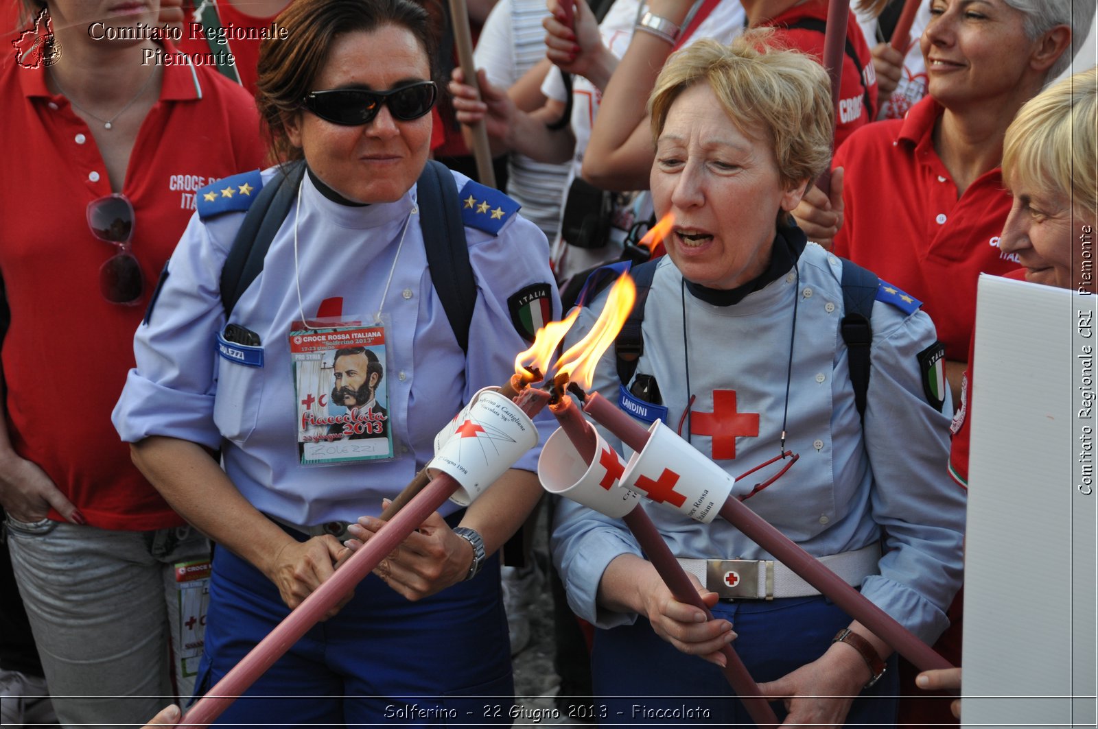 Solferino - 22 Giugno 2013 - Fiaccolata - Croce Rossa Italiana - Comitato Regionale del Piemonte