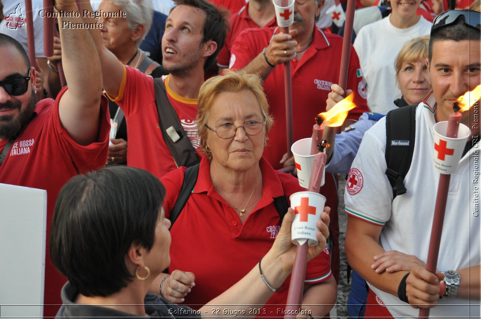 Solferino - 22 Giugno 2013 - Fiaccolata - Croce Rossa Italiana - Comitato Regionale del Piemonte