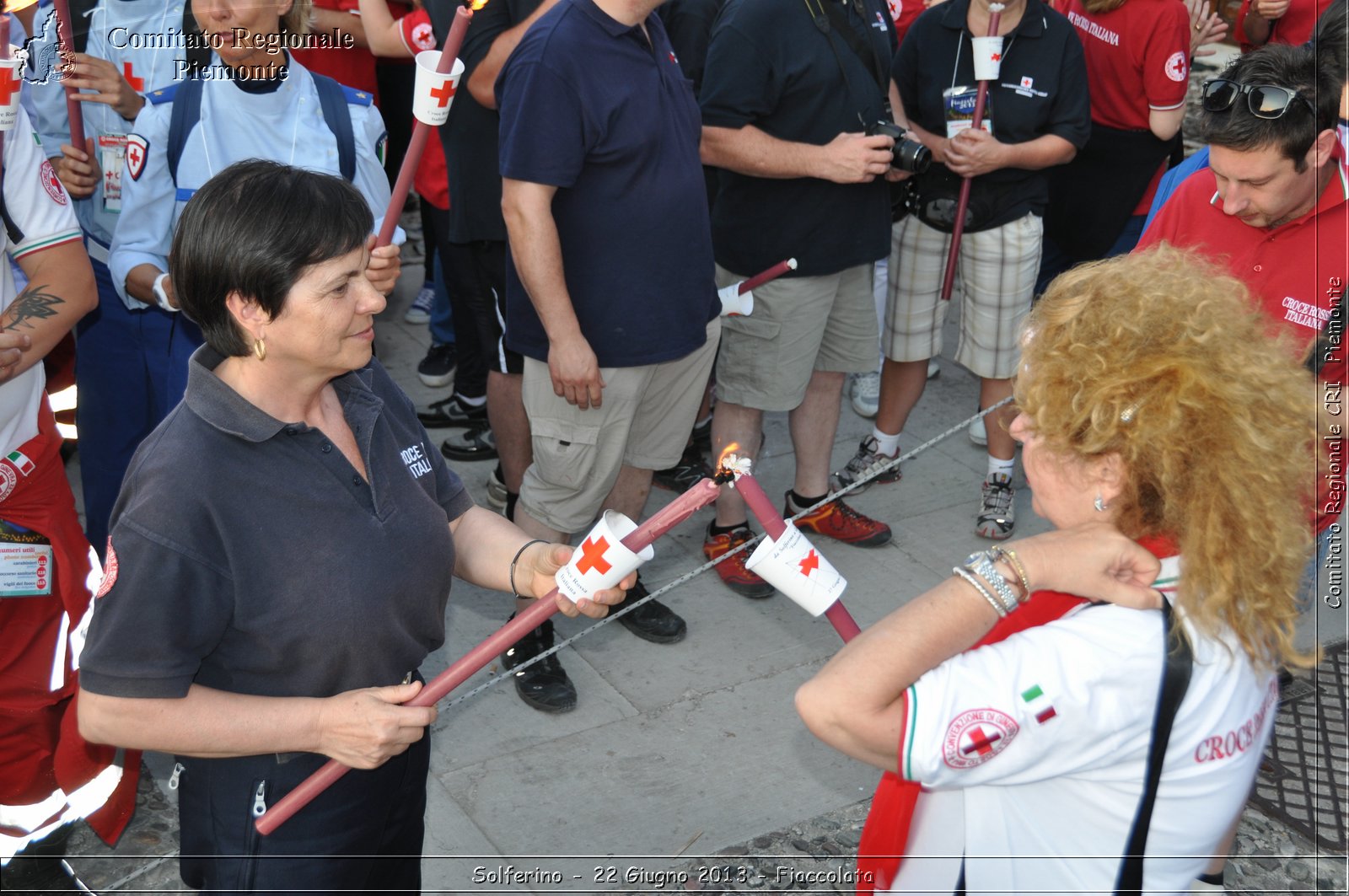 Solferino - 22 Giugno 2013 - Fiaccolata - Croce Rossa Italiana - Comitato Regionale del Piemonte