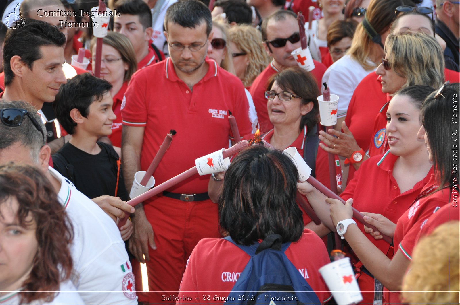 Solferino - 22 Giugno 2013 - Fiaccolata - Croce Rossa Italiana - Comitato Regionale del Piemonte