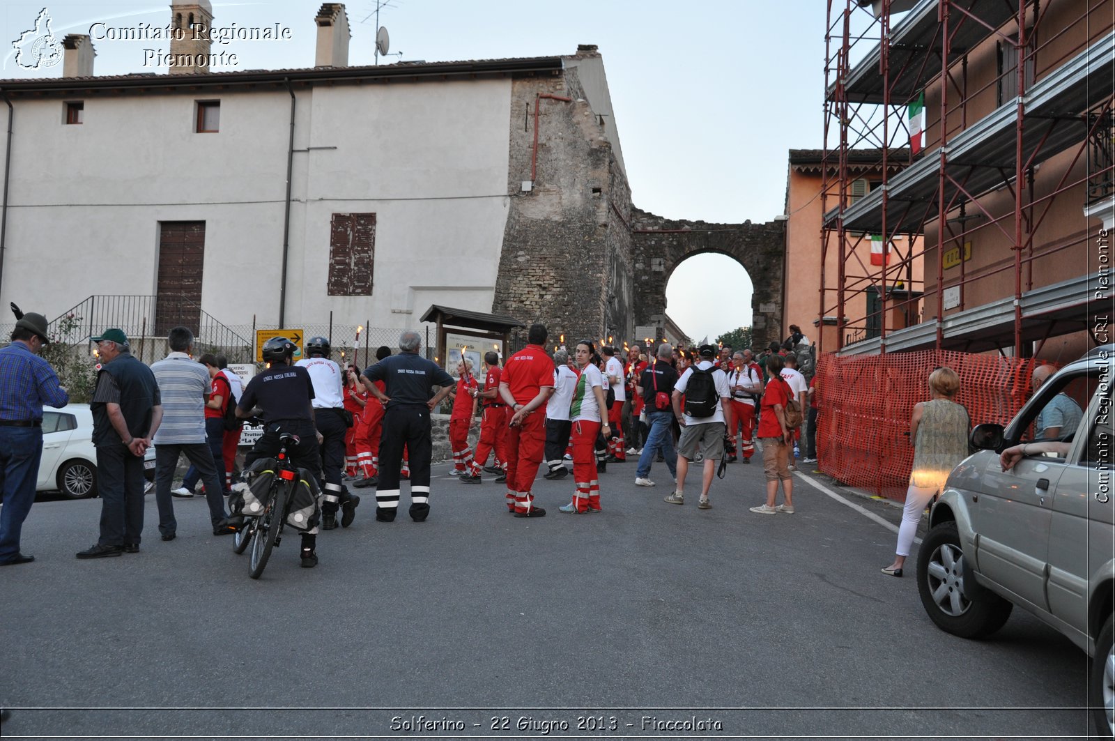 Solferino - 22 Giugno 2013 - Fiaccolata - Croce Rossa Italiana - Comitato Regionale del Piemonte