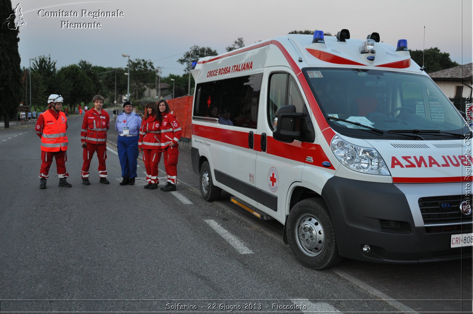 Solferino - 22 Giugno 2013 - Fiaccolata - Croce Rossa Italiana - Comitato Regionale del Piemonte