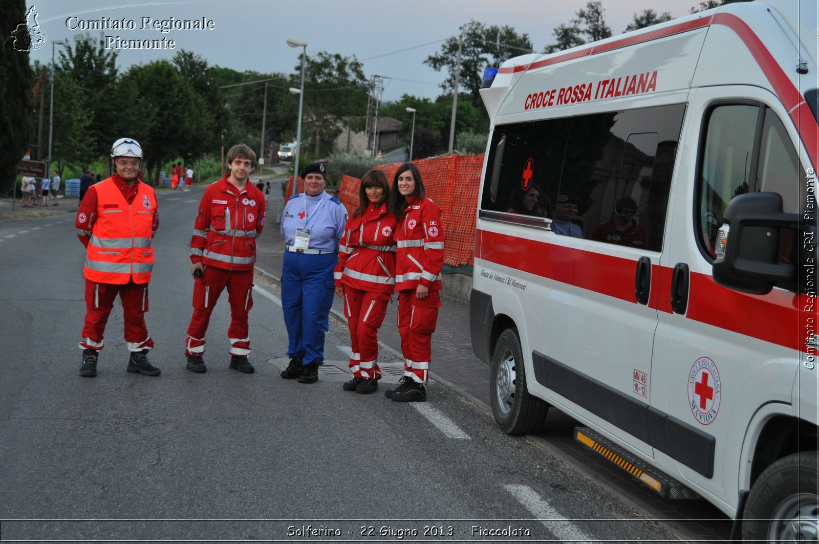 Solferino - 22 Giugno 2013 - Fiaccolata - Croce Rossa Italiana - Comitato Regionale del Piemonte