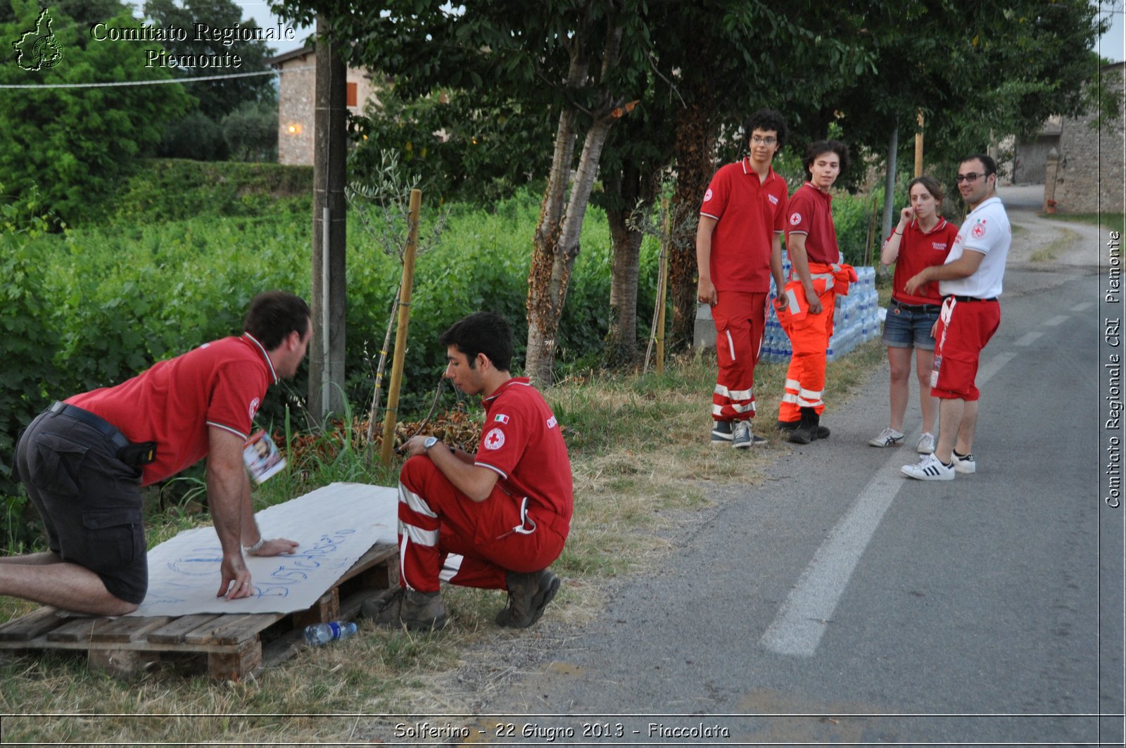 Solferino - 22 Giugno 2013 - Fiaccolata - Croce Rossa Italiana - Comitato Regionale del Piemonte