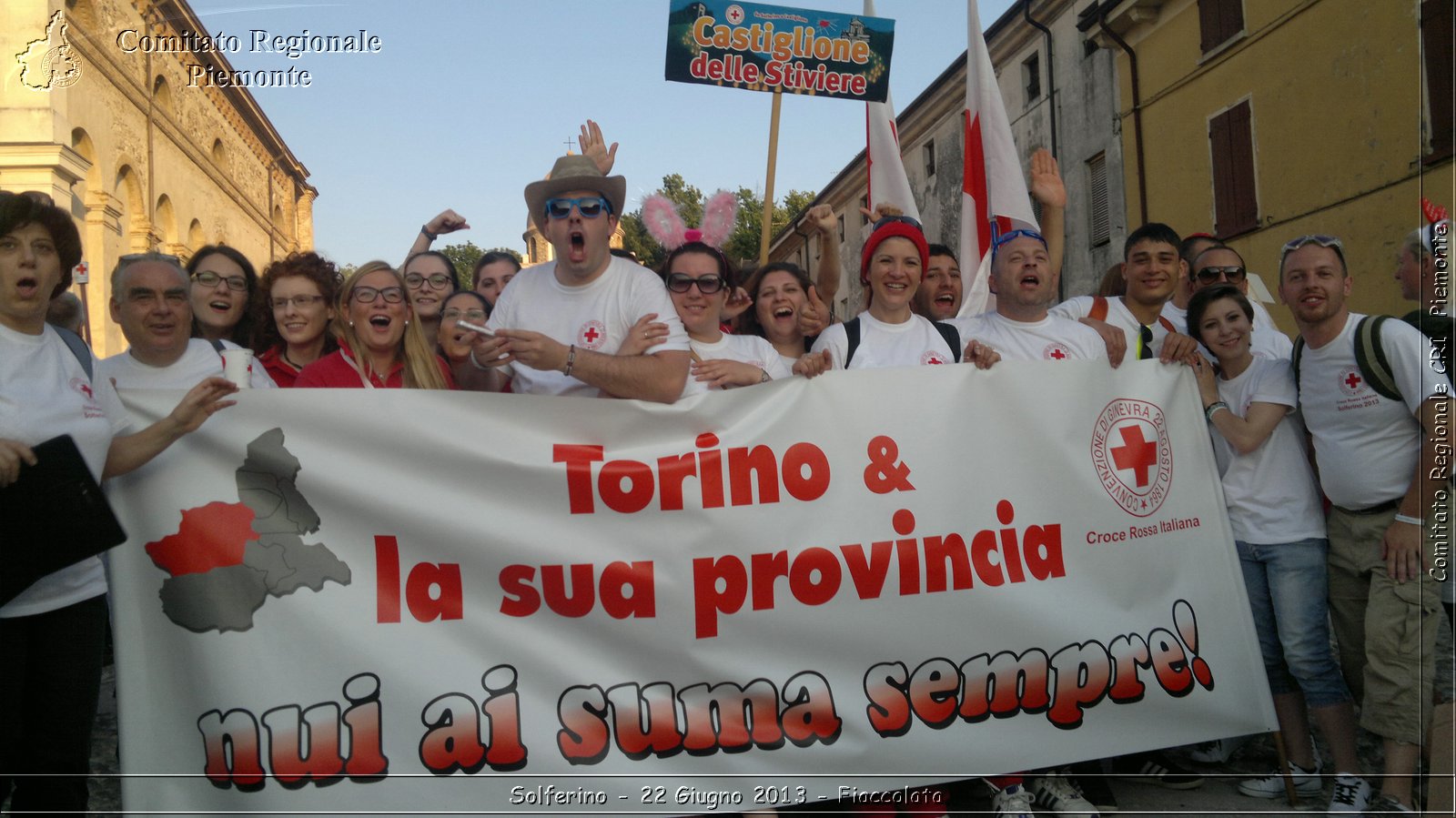 Solferino - 22 Giugno 2013 - Fiaccolata - Croce Rossa Italiana - Comitato Regionale del Piemonte