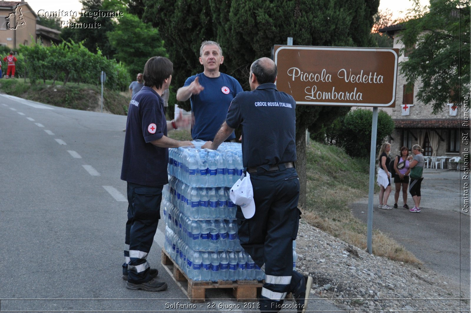 Solferino - 22 Giugno 2013 - Fiaccolata - Croce Rossa Italiana - Comitato Regionale del Piemonte