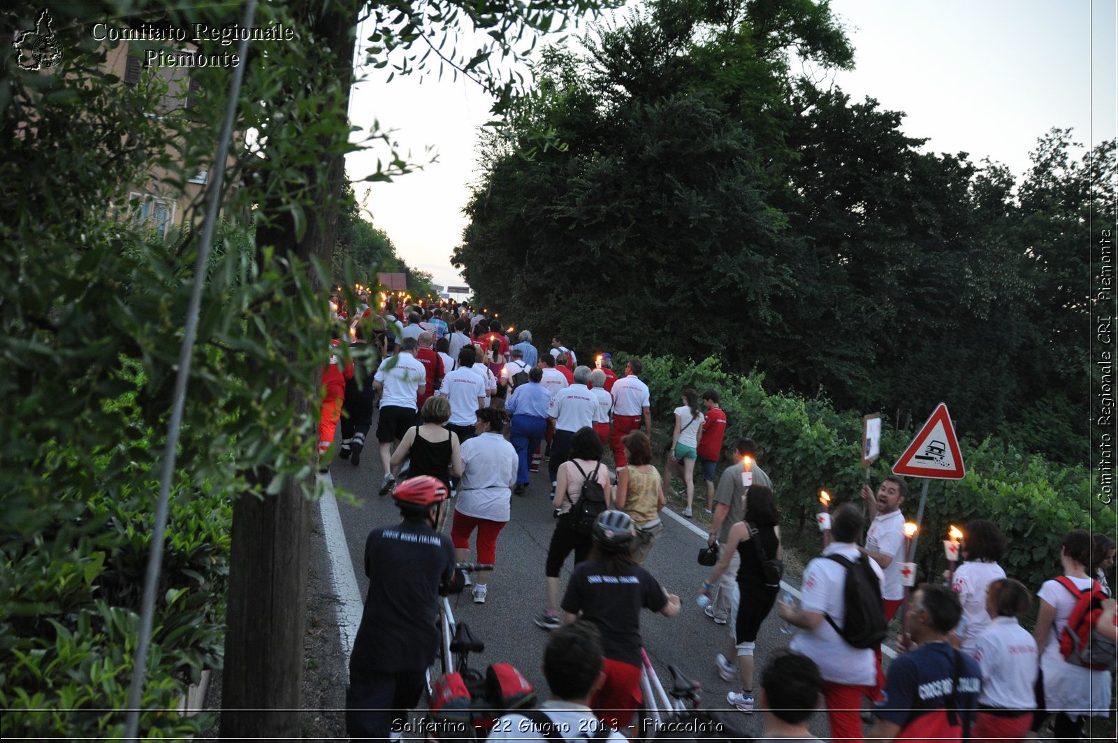 Solferino - 22 Giugno 2013 - Fiaccolata - Croce Rossa Italiana - Comitato Regionale del Piemonte