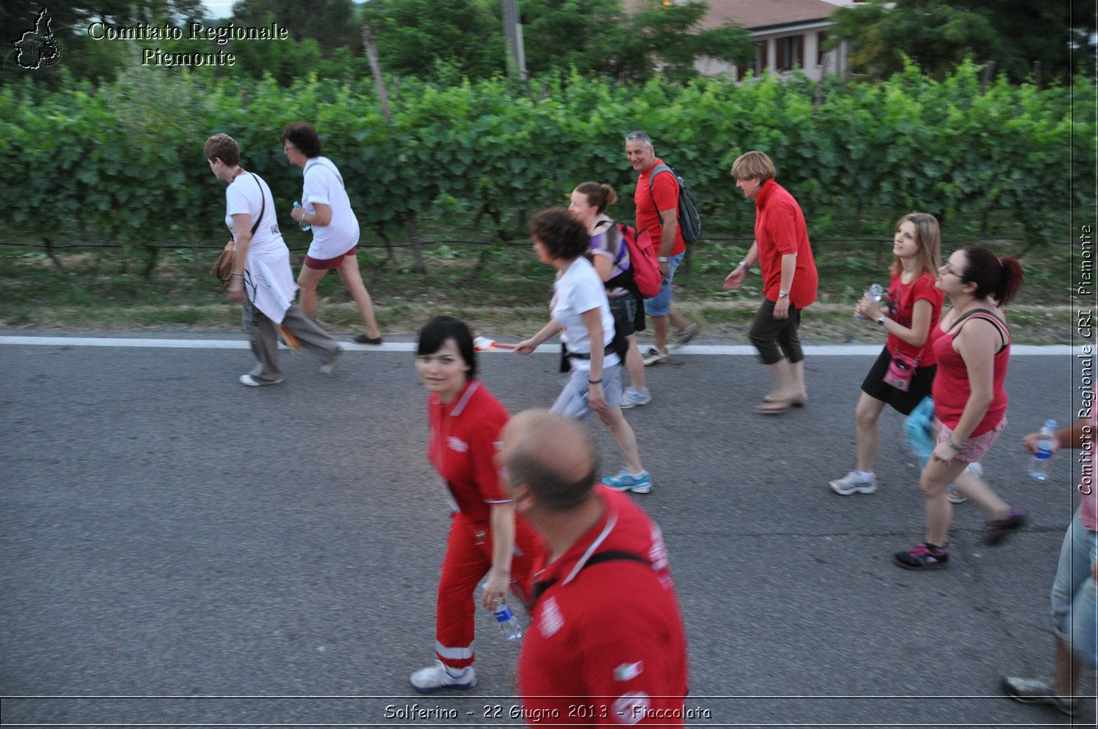 Solferino - 22 Giugno 2013 - Fiaccolata - Croce Rossa Italiana - Comitato Regionale del Piemonte