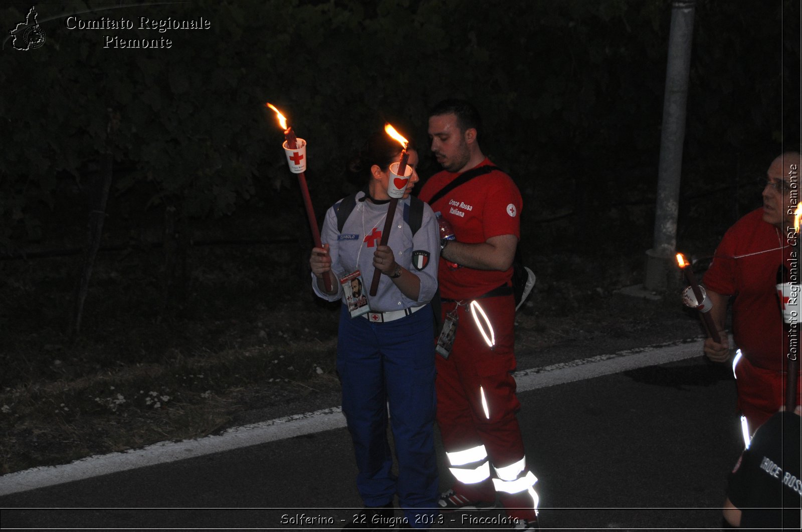 Solferino - 22 Giugno 2013 - Fiaccolata - Croce Rossa Italiana - Comitato Regionale del Piemonte