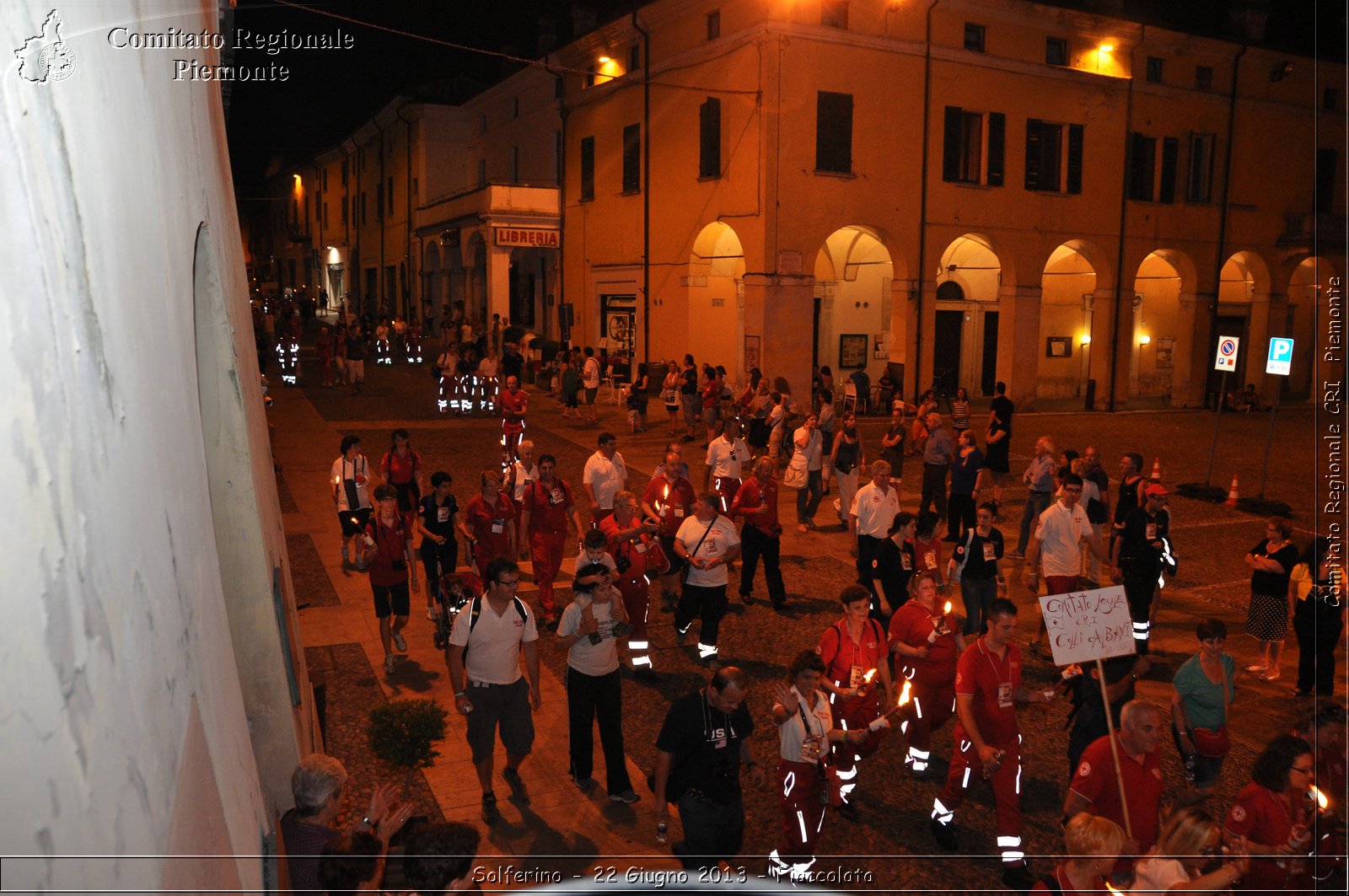 Solferino - 22 Giugno 2013 - Fiaccolata - Croce Rossa Italiana - Comitato Regionale del Piemonte