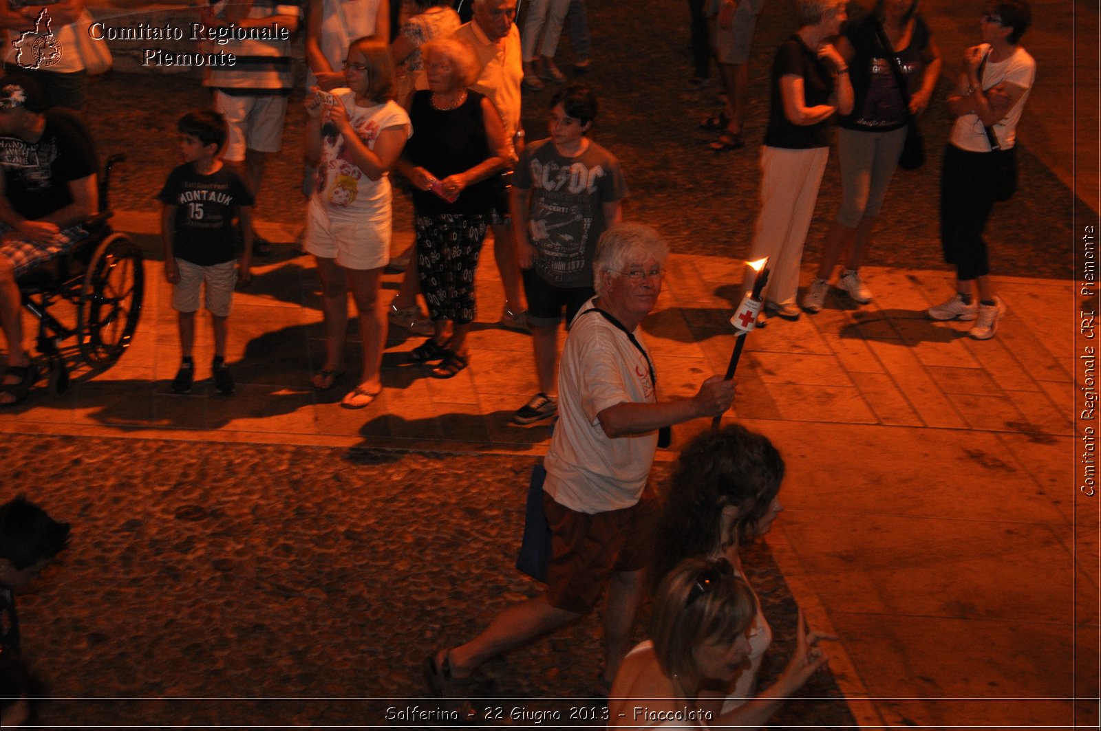 Solferino - 22 Giugno 2013 - Fiaccolata - Croce Rossa Italiana - Comitato Regionale del Piemonte