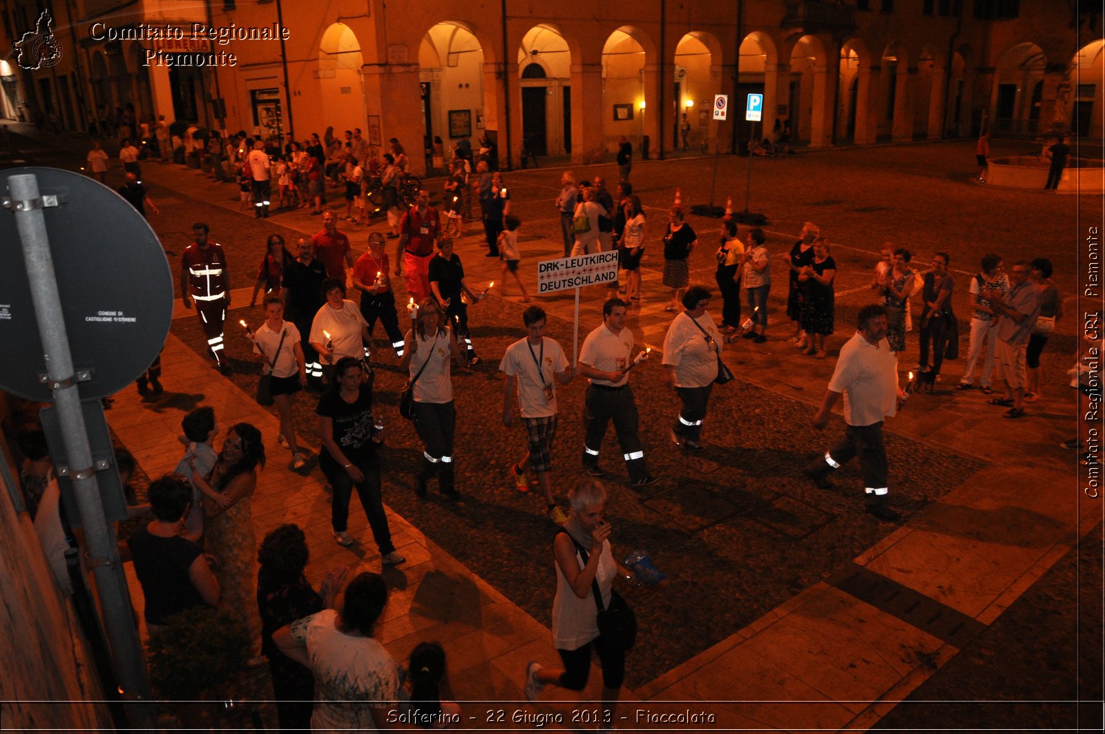 Solferino - 22 Giugno 2013 - Fiaccolata - Croce Rossa Italiana - Comitato Regionale del Piemonte