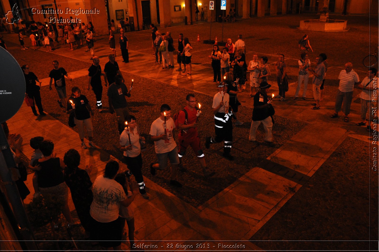 Solferino - 22 Giugno 2013 - Fiaccolata - Croce Rossa Italiana - Comitato Regionale del Piemonte