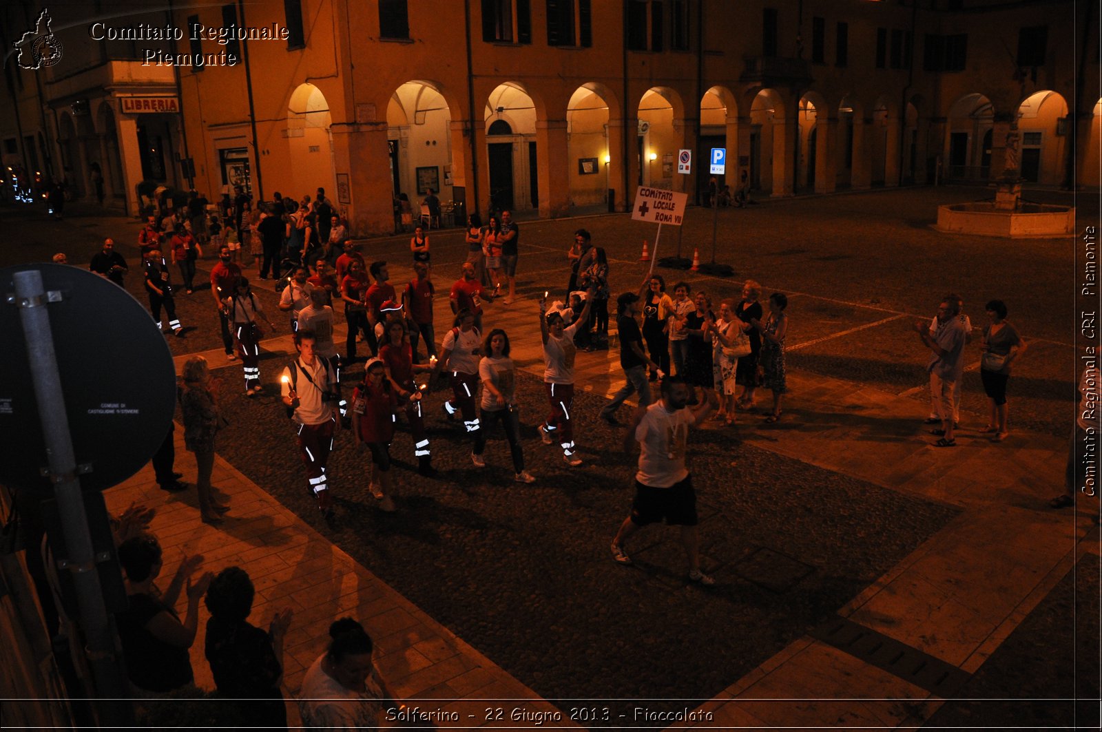 Solferino - 22 Giugno 2013 - Fiaccolata - Croce Rossa Italiana - Comitato Regionale del Piemonte