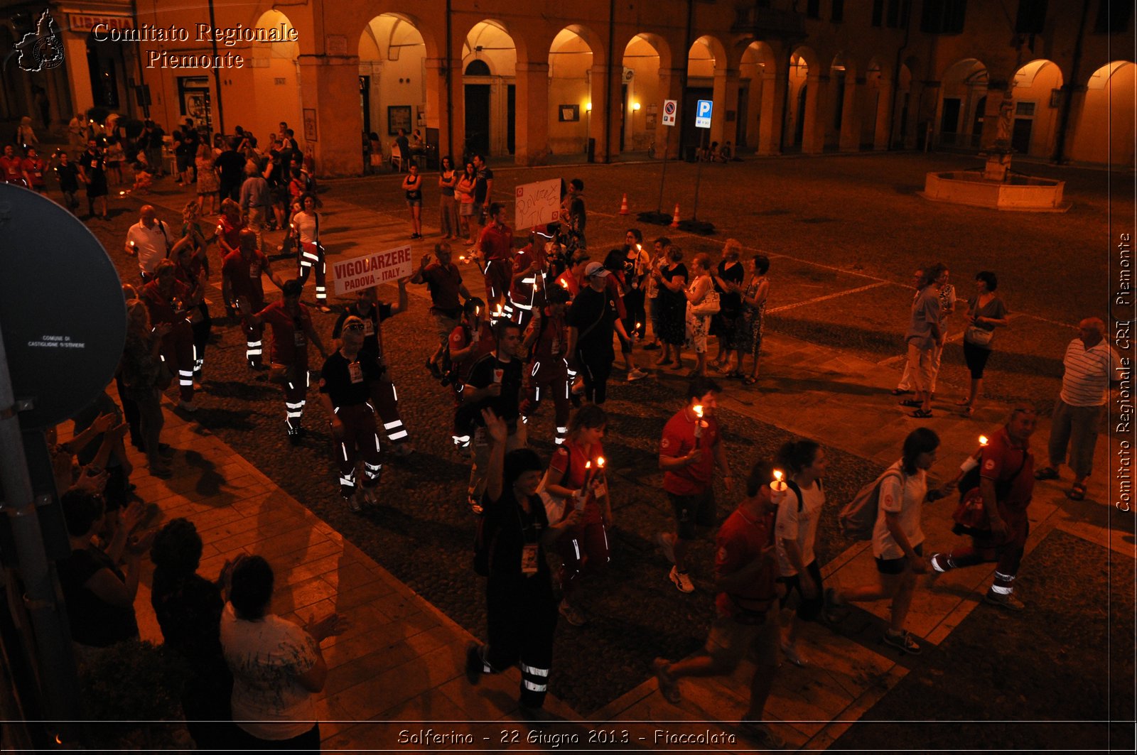 Solferino - 22 Giugno 2013 - Fiaccolata - Croce Rossa Italiana - Comitato Regionale del Piemonte