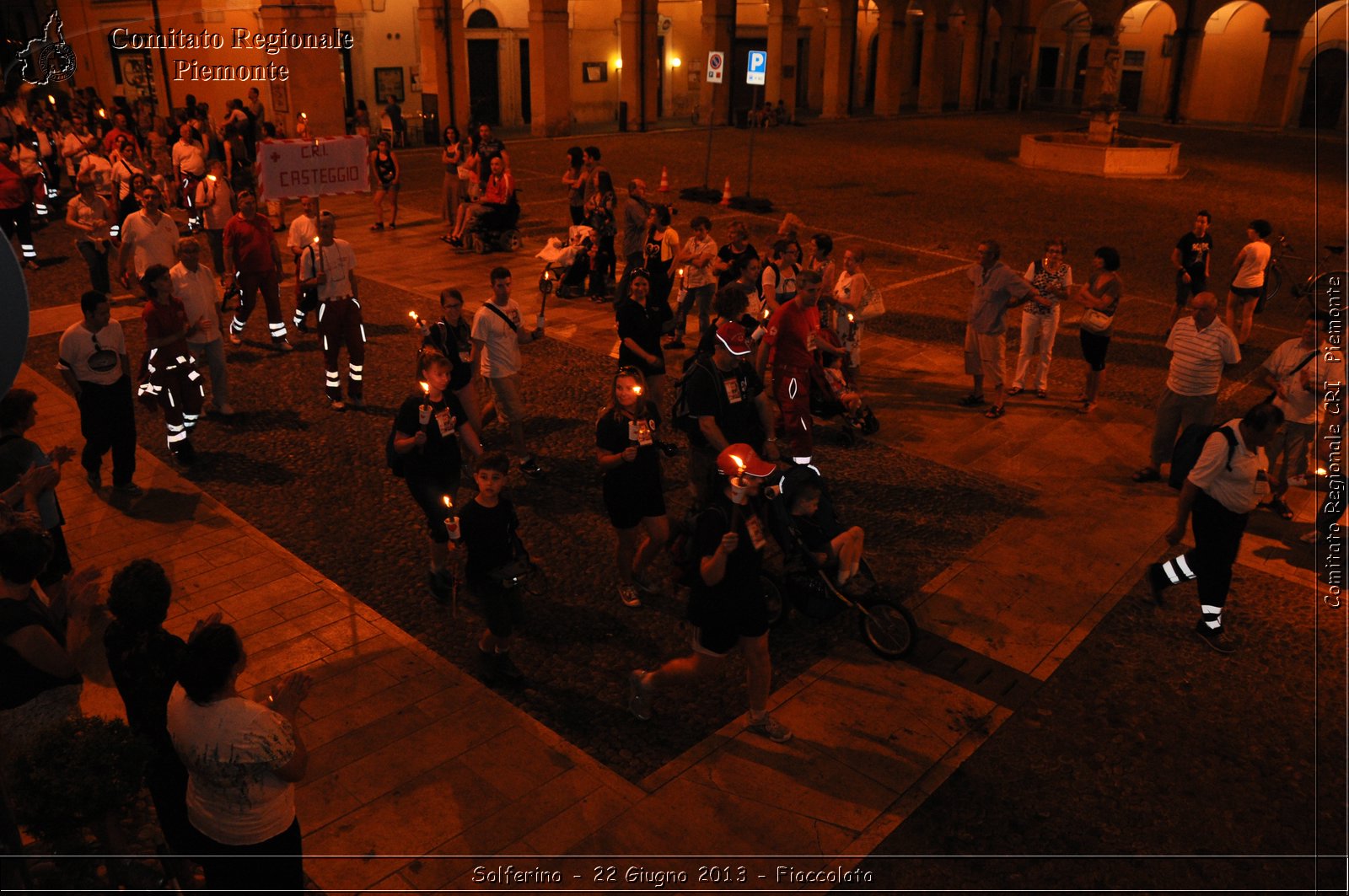 Solferino - 22 Giugno 2013 - Fiaccolata - Croce Rossa Italiana - Comitato Regionale del Piemonte