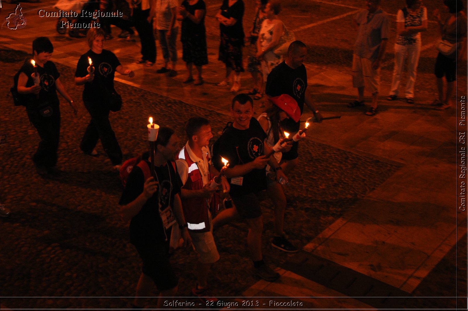 Solferino - 22 Giugno 2013 - Fiaccolata - Croce Rossa Italiana - Comitato Regionale del Piemonte