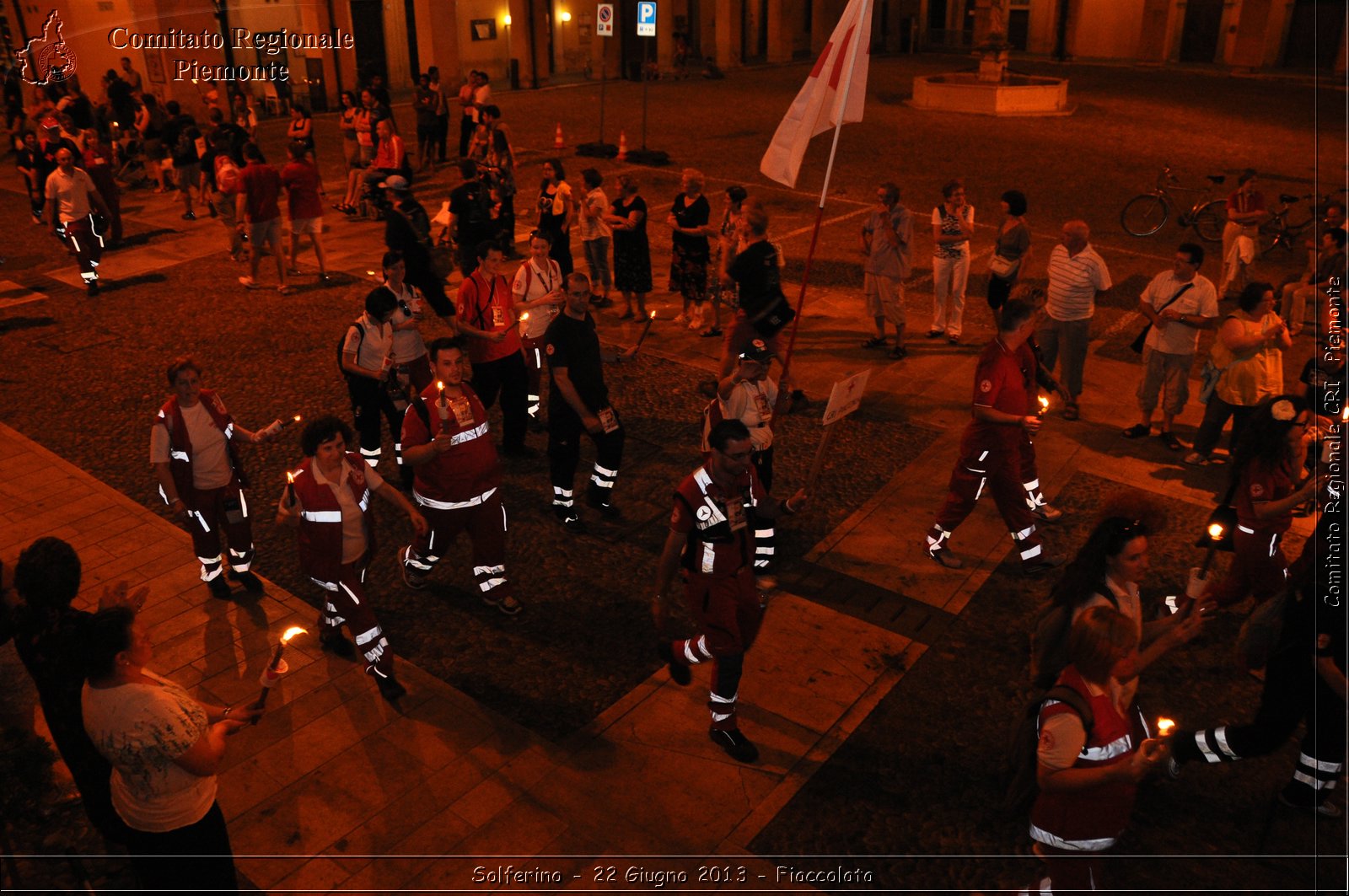 Solferino - 22 Giugno 2013 - Fiaccolata - Croce Rossa Italiana - Comitato Regionale del Piemonte