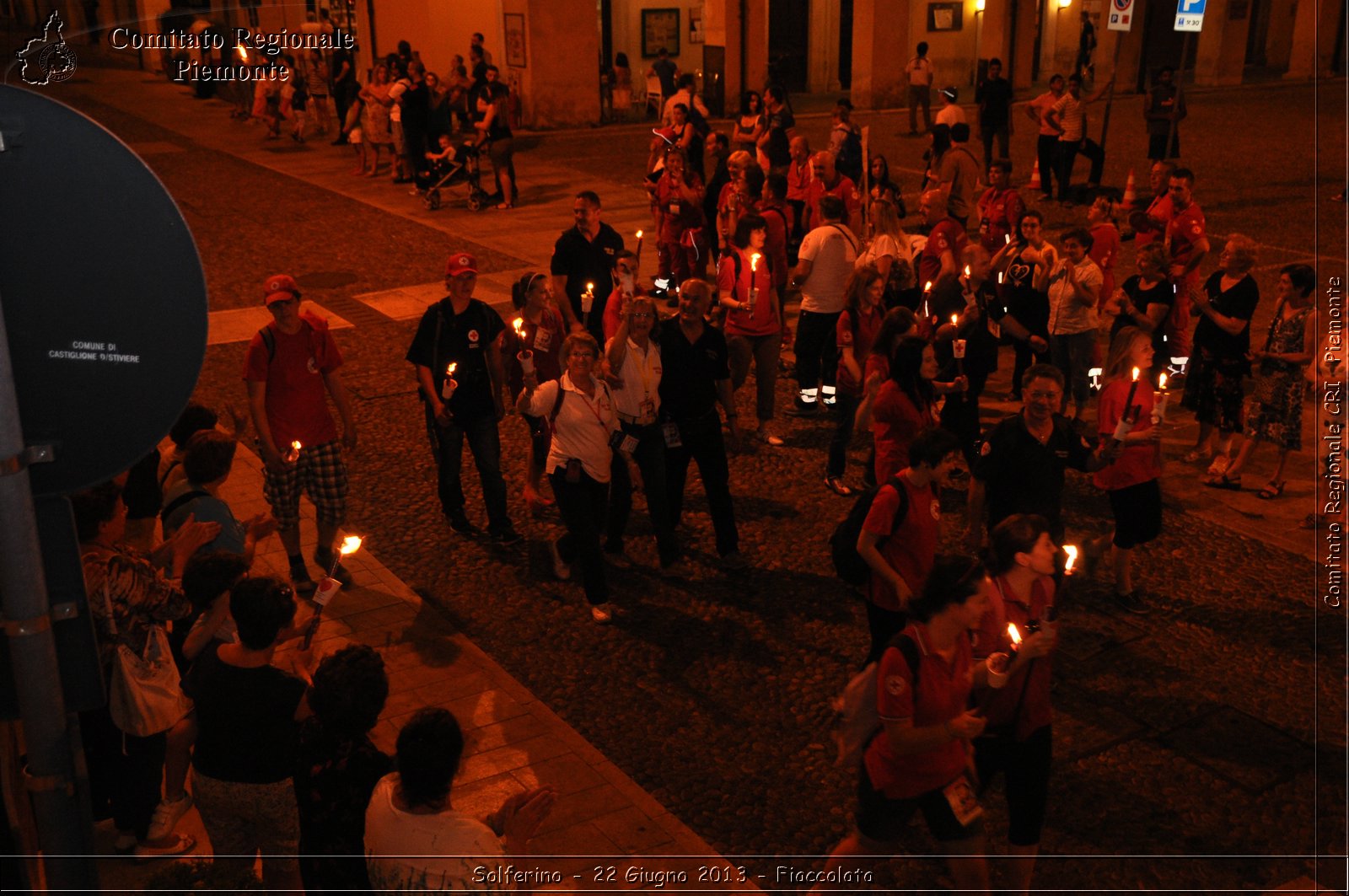 Solferino - 22 Giugno 2013 - Fiaccolata - Croce Rossa Italiana - Comitato Regionale del Piemonte