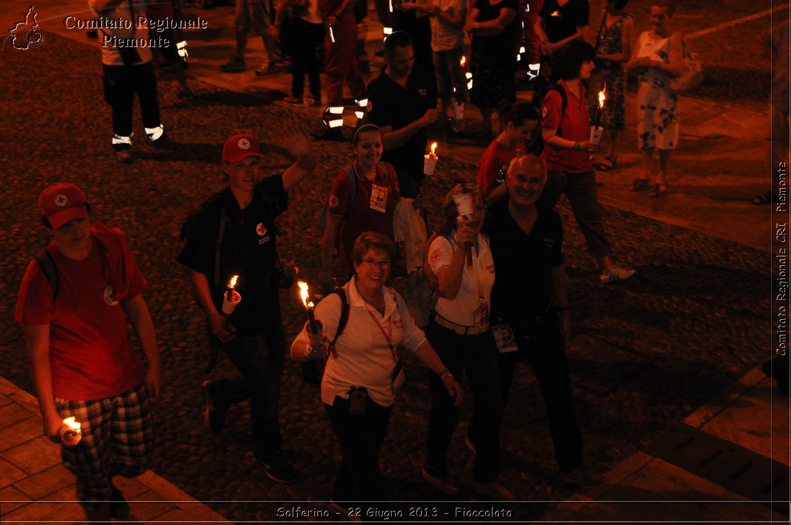 Solferino - 22 Giugno 2013 - Fiaccolata - Croce Rossa Italiana - Comitato Regionale del Piemonte