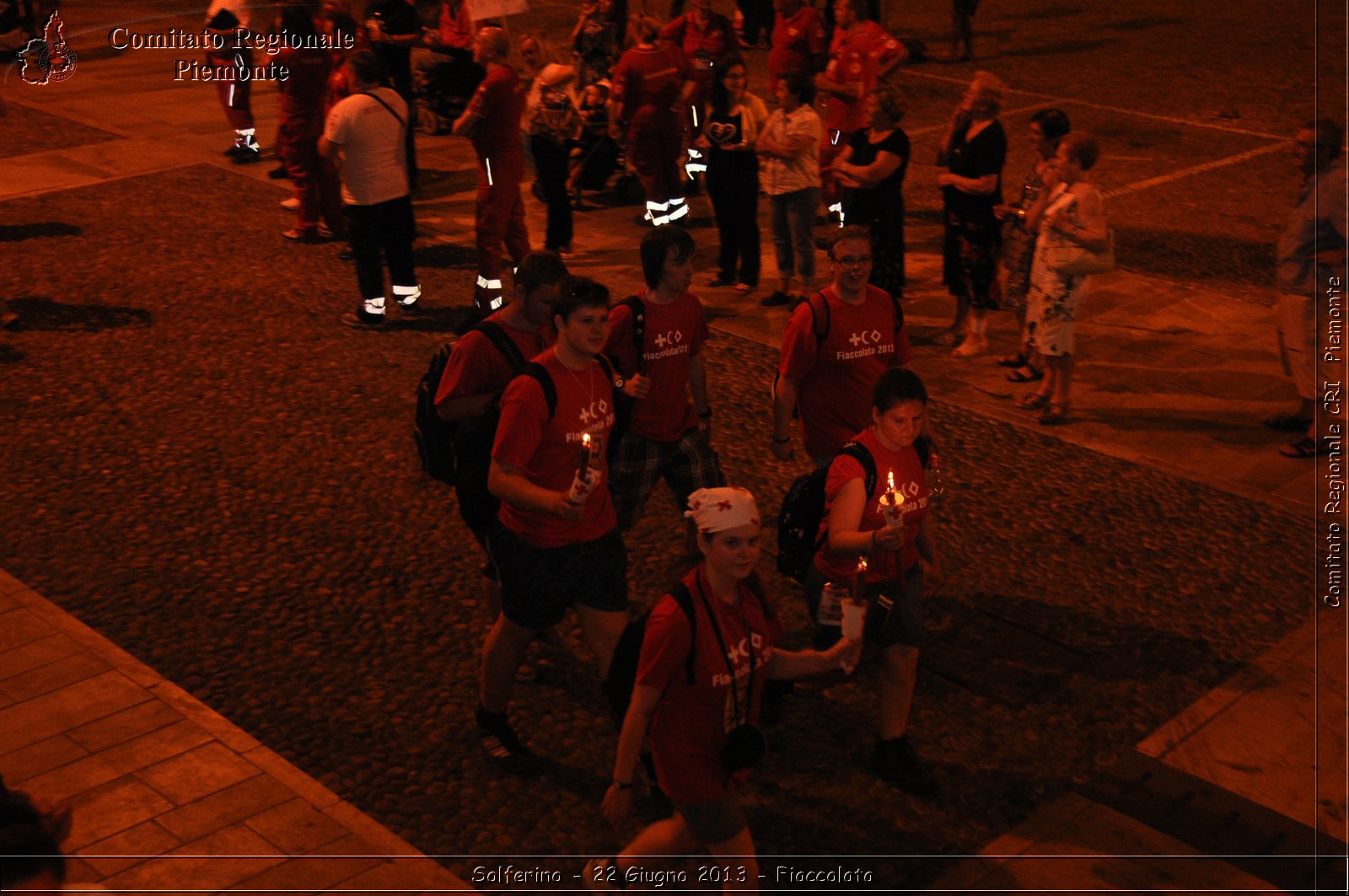 Solferino - 22 Giugno 2013 - Fiaccolata - Croce Rossa Italiana - Comitato Regionale del Piemonte