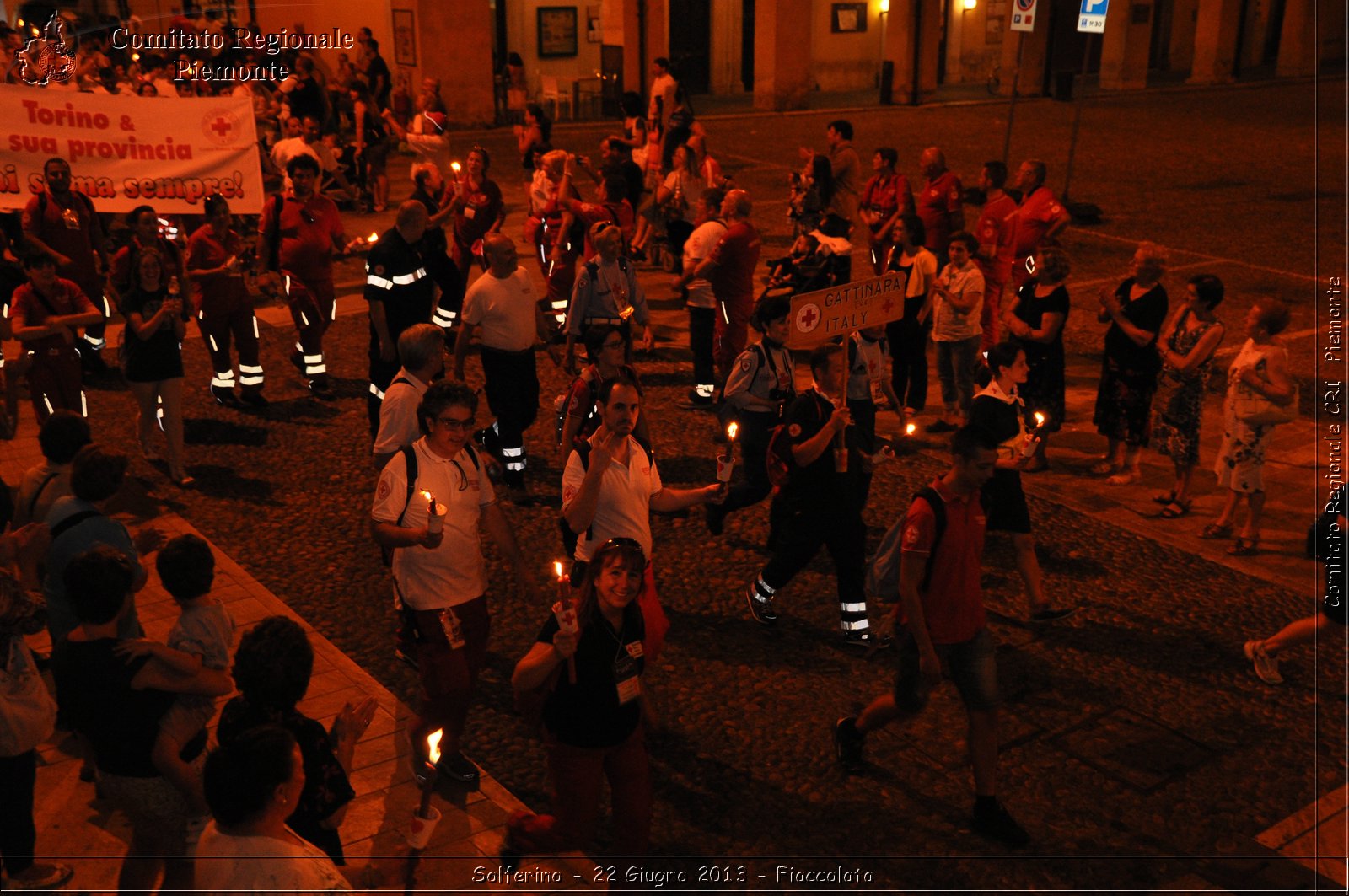 Solferino - 22 Giugno 2013 - Fiaccolata - Croce Rossa Italiana - Comitato Regionale del Piemonte