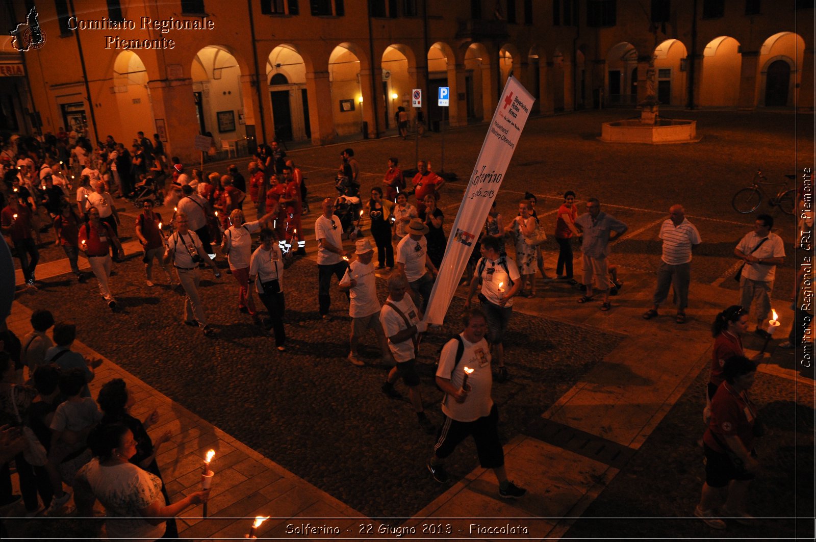 Solferino - 22 Giugno 2013 - Fiaccolata - Croce Rossa Italiana - Comitato Regionale del Piemonte