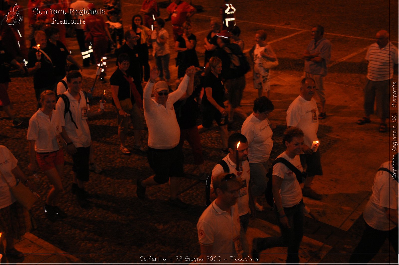 Solferino - 22 Giugno 2013 - Fiaccolata - Croce Rossa Italiana - Comitato Regionale del Piemonte